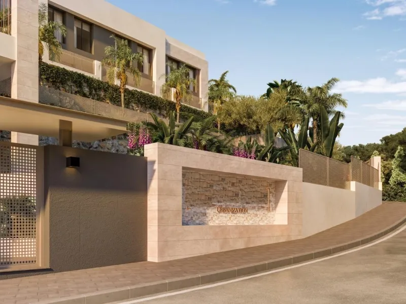 New Build Townhouses with Sea Views near Miraflores Golf Calahonda& & Boutique Residential in a Prime Calahonda Location& This exclusive new construction project consists of a boutique collection of only 13 two and three bedroom townhouses and co