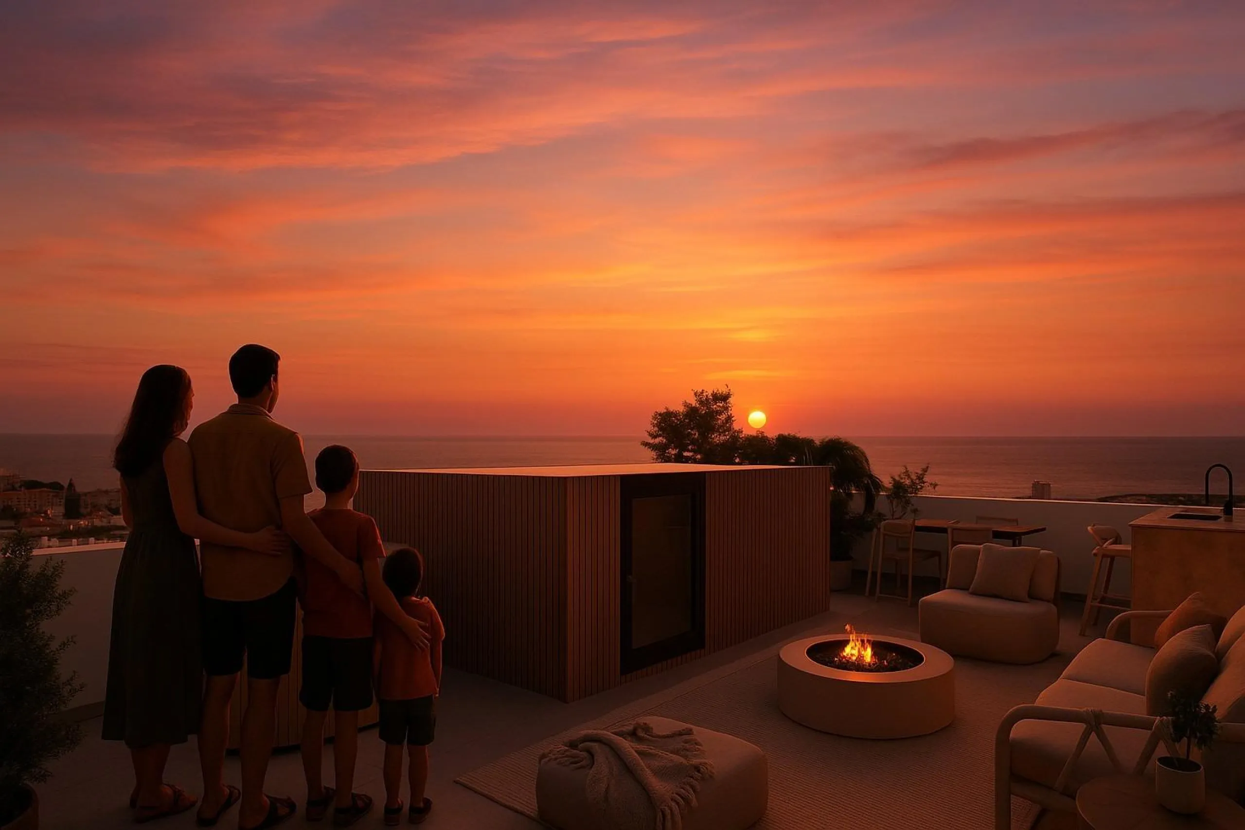 New Build Townhouses with Sea Views near Miraflores Golf Calahonda& & Boutique Residential in a Prime Calahonda Location& This exclusive new construction project consists of a boutique collection of only 13 two and three bedroom townhouses and co