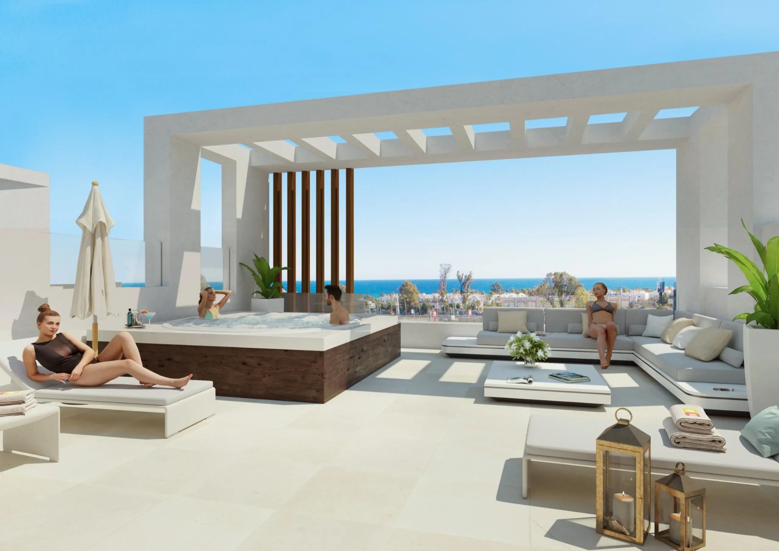 New Build Townhouses in El Chaparral Mijas Modern Living Near the Sea& & Exclusive Residential Development in El Chaparral Mijas& Welcome to this boutique new construction project located in the peaceful pine covered hills of El Chaparral Mijas. 
