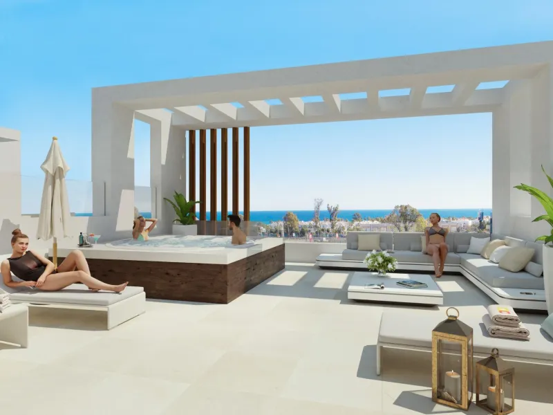 New Build Townhouses in El Chaparral Mijas Modern Living Near the Sea& & Exclusive Residential Development in El Chaparral Mijas& Welcome to this boutique new construction project located in the peaceful pine covered hills of El Chaparral Mijas. 