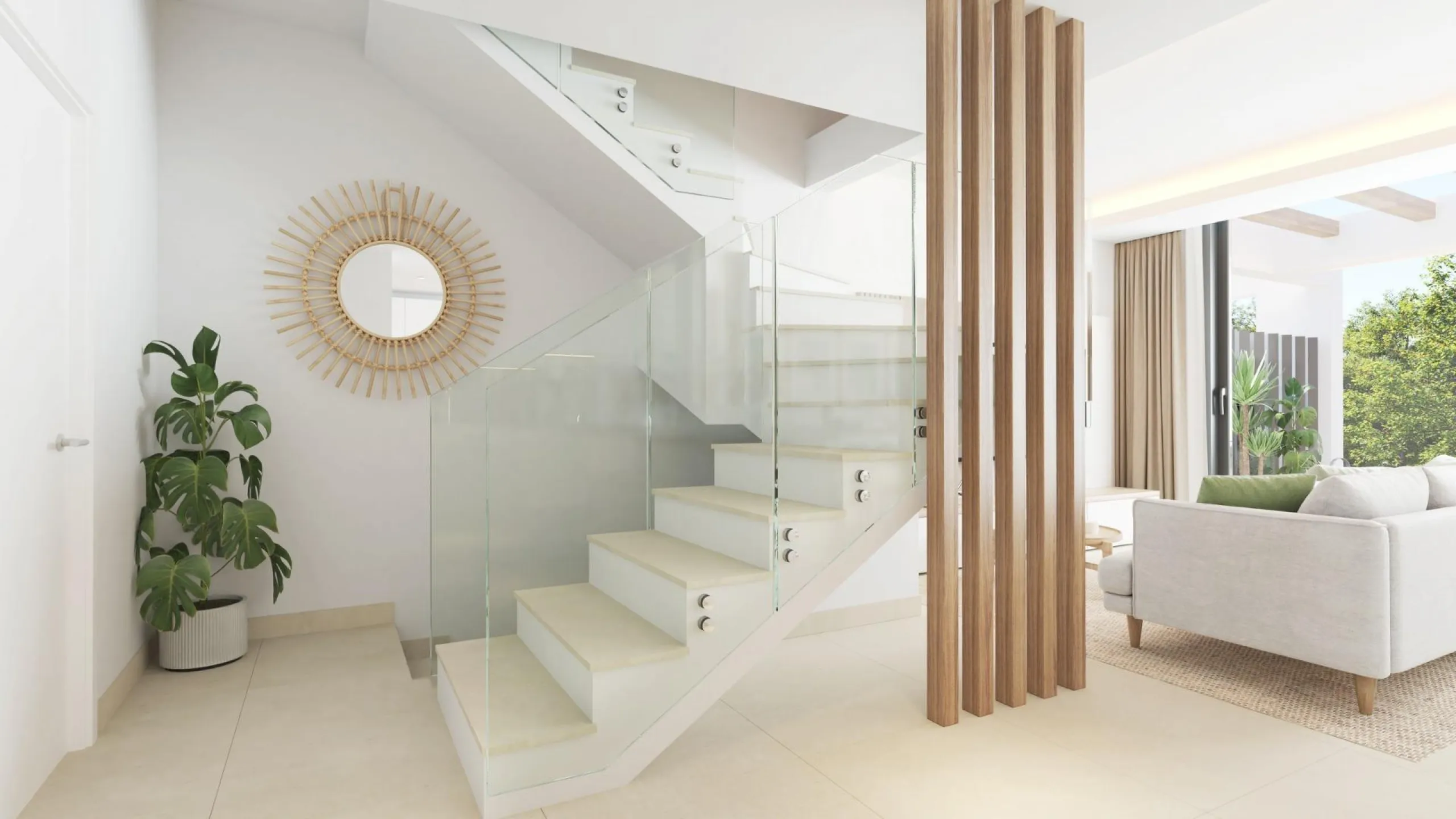 New Build Townhouses in El Chaparral Mijas Modern Living Near the Sea& & Exclusive Residential Development in El Chaparral Mijas& Welcome to this boutique new construction project located in the peaceful pine covered hills of El Chaparral Mijas. 