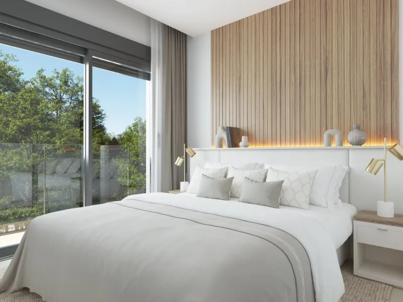 New Build Townhouses in El Chaparral Mijas Modern Living Near the Sea& & Exclusive Residential Development in El Chaparral Mijas& Welcome to this boutique new construction project located in the peaceful pine covered hills of El Chaparral Mijas. 