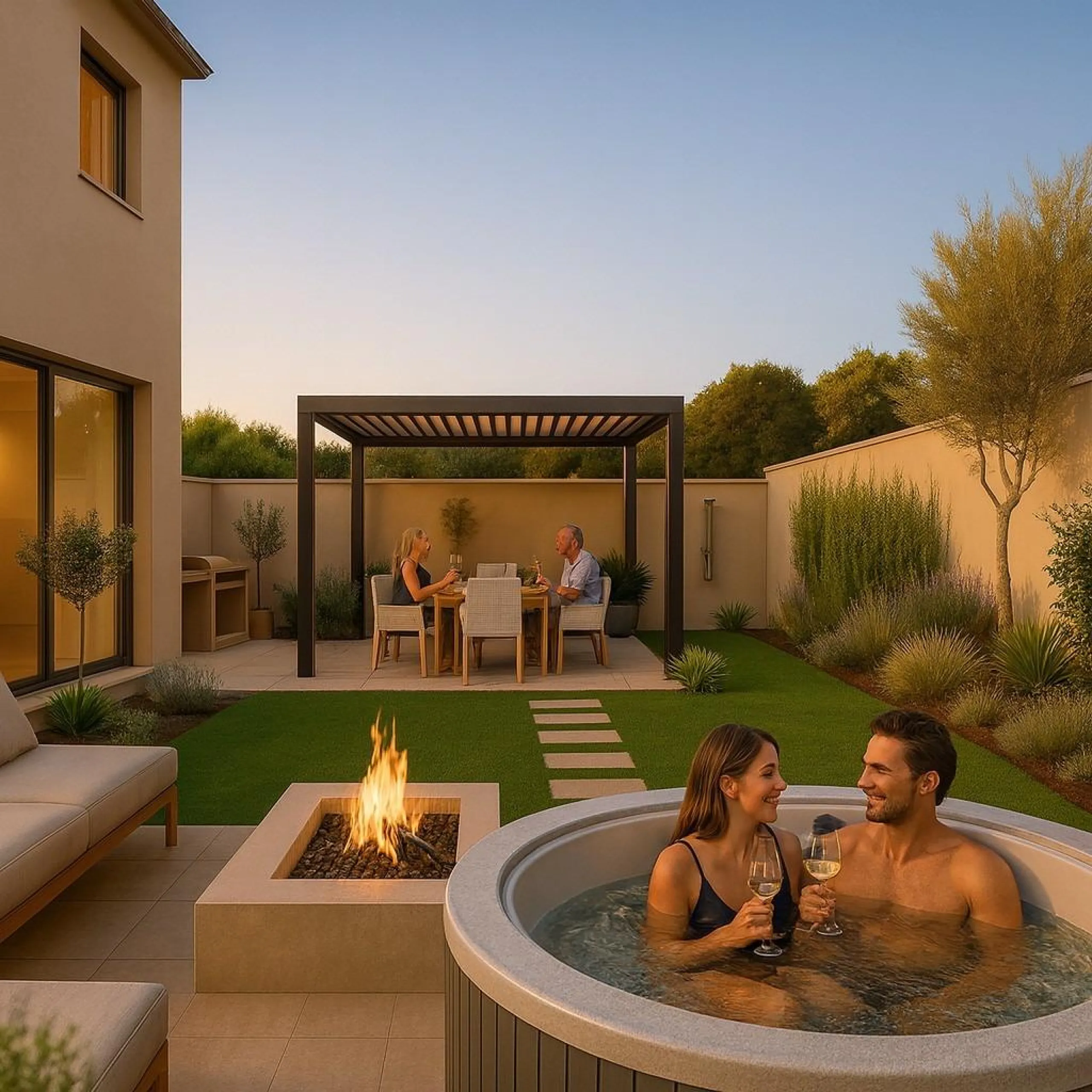 New Build Townhouses with Sea Views near Miraflores Golf Calahonda& & Boutique Residential in a Prime Calahonda Location& This exclusive new construction project consists of a boutique collection of only 13 two and three bedroom townhouses and co
