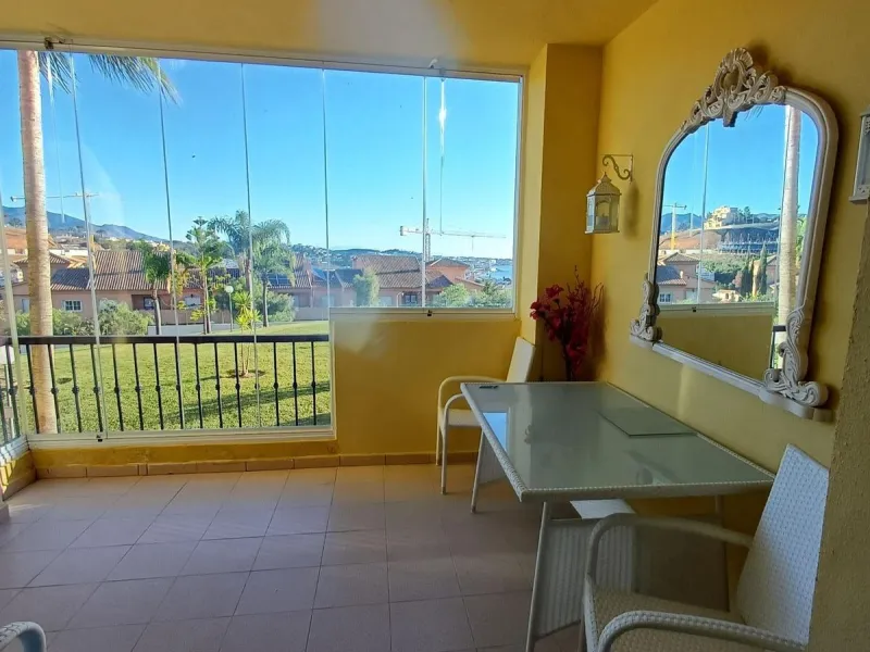 Larg apartment 3B2b + parking in Jardin Botanico, La Cala de Mijas.