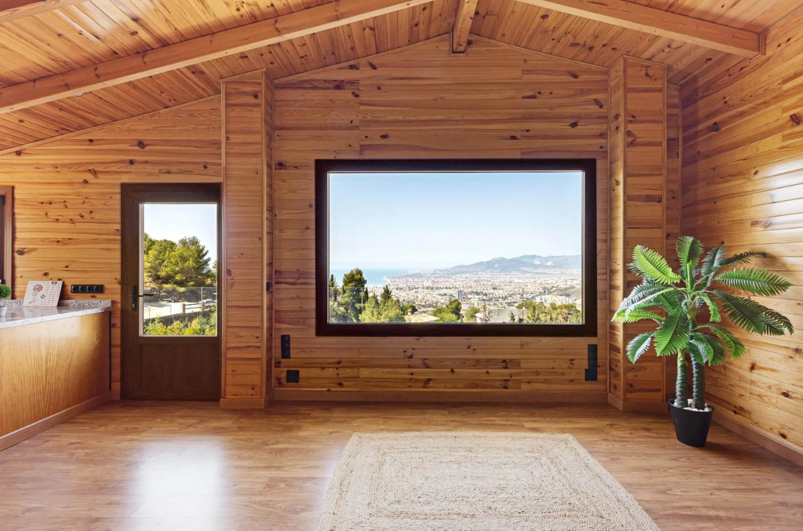 Located in a unique enclave within a protected natural reserve, this 4-bedroom villa offers the best panoramic view of Málaga, with the peace of mind knowing that nothing can ever be built around it. Just 8 minutes from the city center, it combines the be