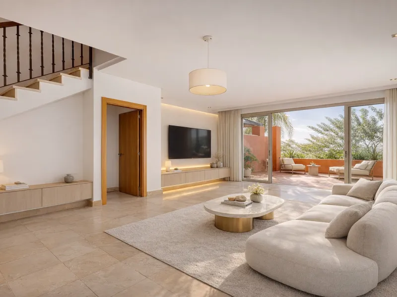 House - Townhouse в продаже в Manilva, Málaga. В доме 2 спален и 3 ванных комнат. Площадь дома 333 м²