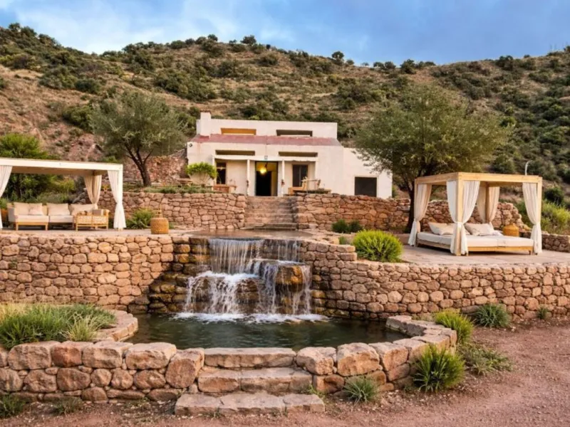 EXCLUSIVE SUSTAINABLE RUSTIC ESTATE · 50,000 m² · LUXURY ECO-FRIENDLY VILLA