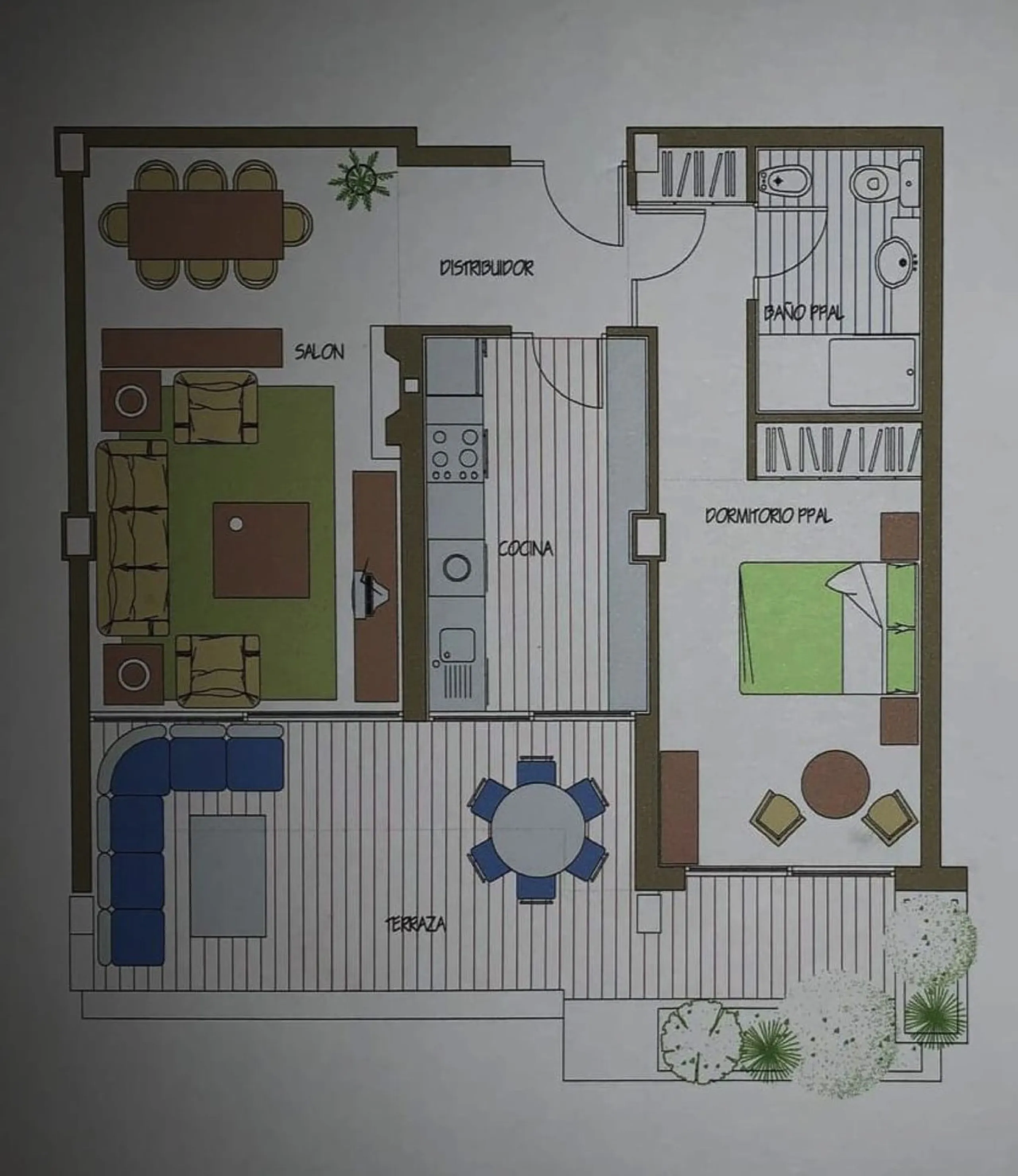 Charming 1-Bedroom Apartment in Parque Botánico Urbanisation – Estepona, with Resort Amenities