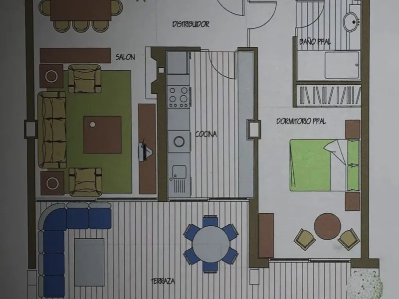 Charming 1-Bedroom Apartment in Parque Botánico Urbanisation – Estepona, with Resort Amenities