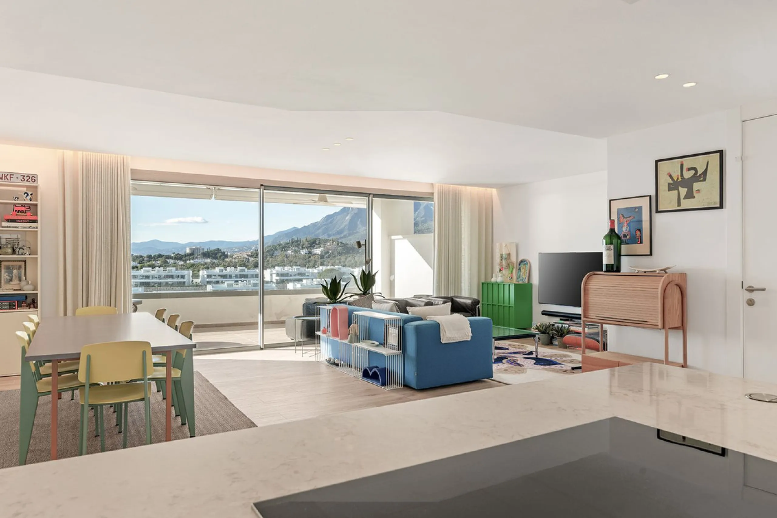 Situated in a gated development next to Santa Clara golf and minutes away from Marbella centre, this stunning modern penthouse has it all!