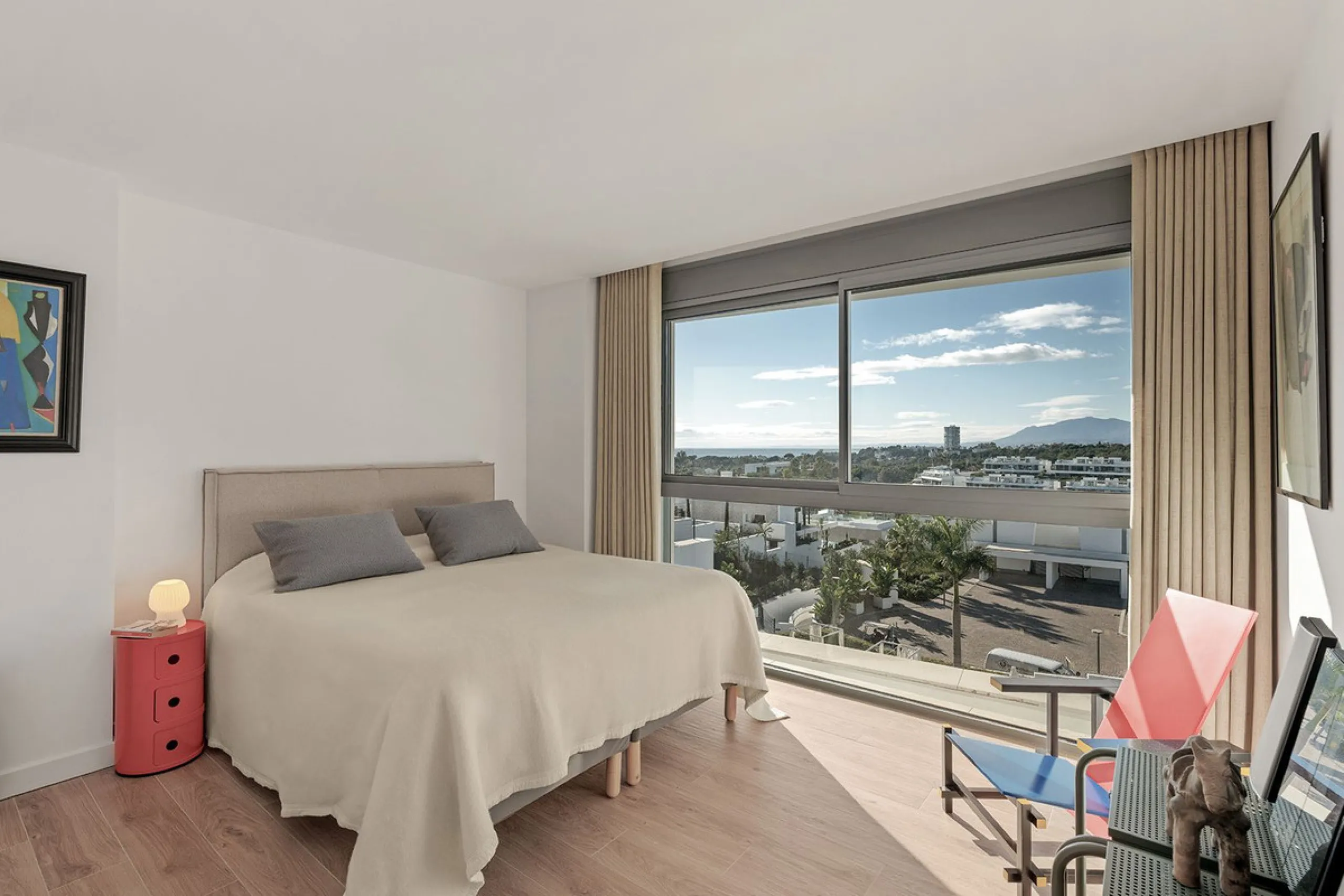 Situated in a gated development next to Santa Clara golf and minutes away from Marbella centre, this stunning modern penthouse has it all!