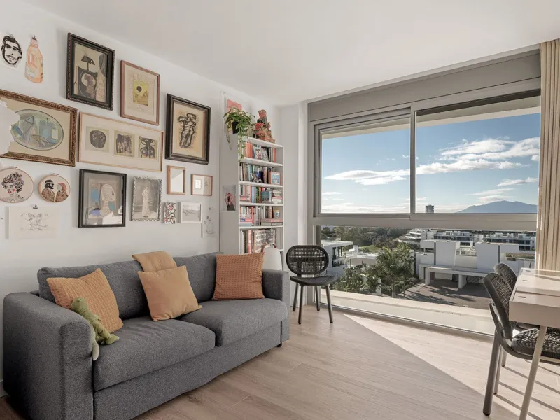 Situated in a gated development next to Santa Clara golf and minutes away from Marbella centre, this stunning modern penthouse has it all!