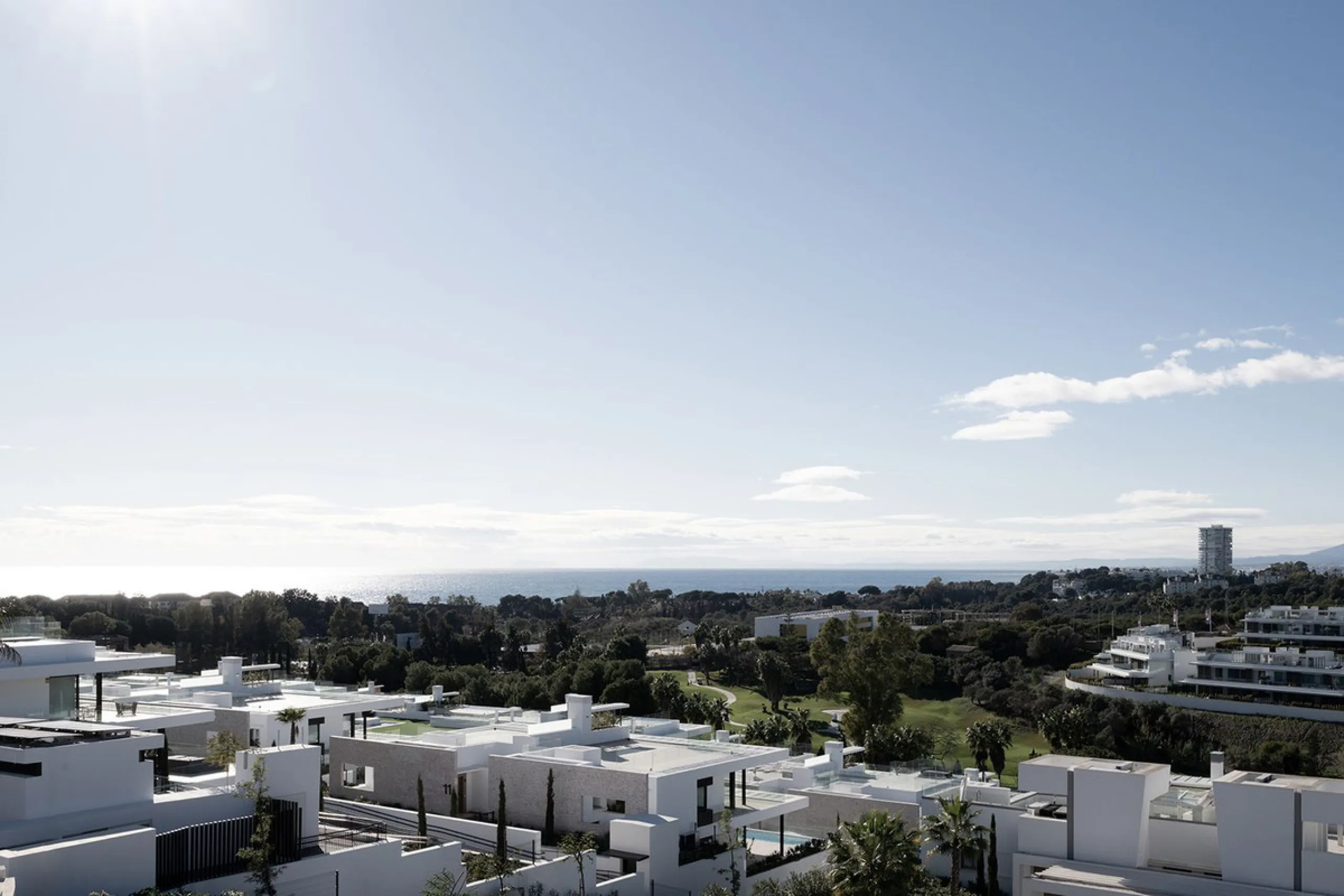 Situated in a gated development next to Santa Clara golf and minutes away from Marbella centre, this stunning modern penthouse has it all!