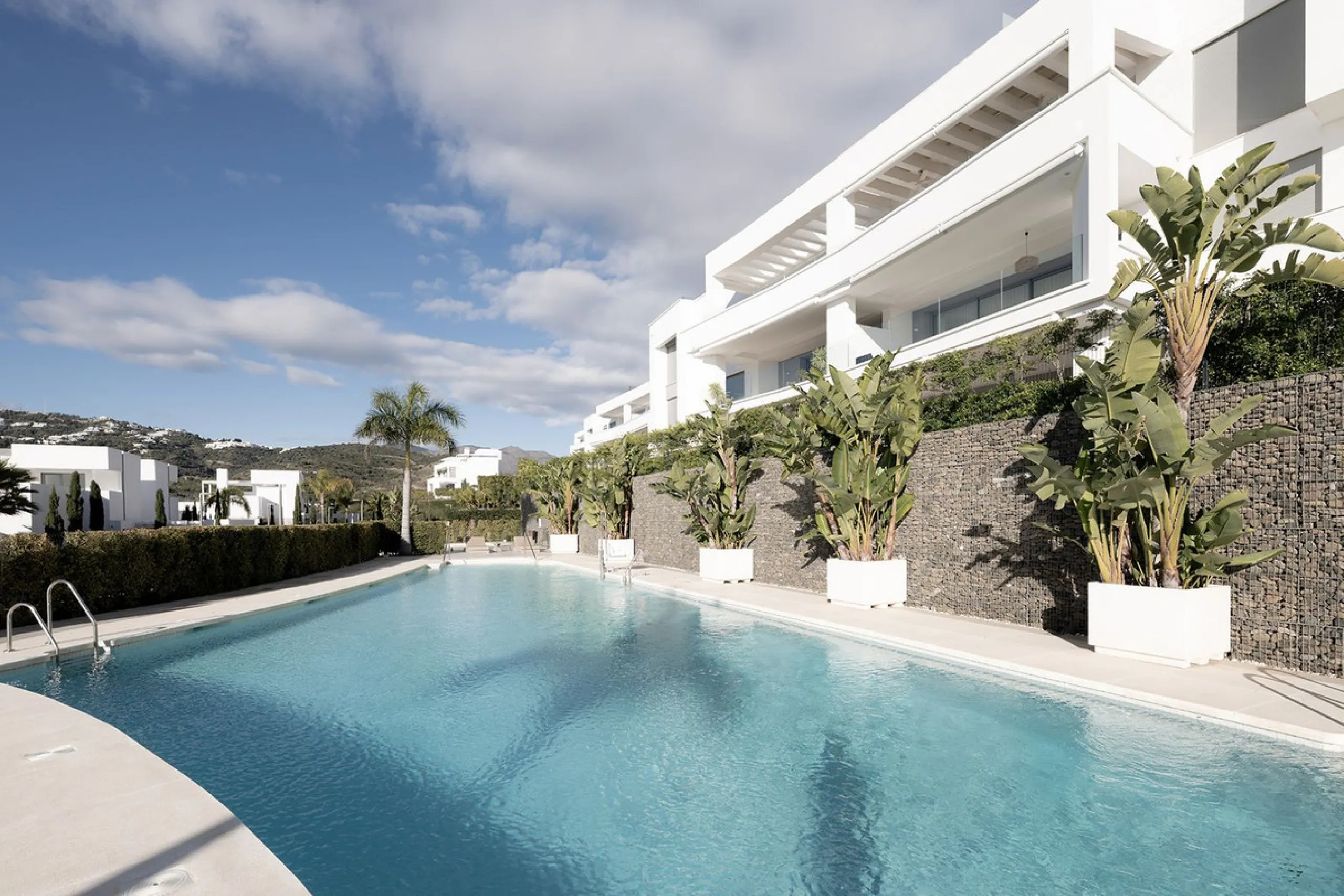 Situated in a gated development next to Santa Clara golf and minutes away from Marbella centre, this stunning modern penthouse has it all!