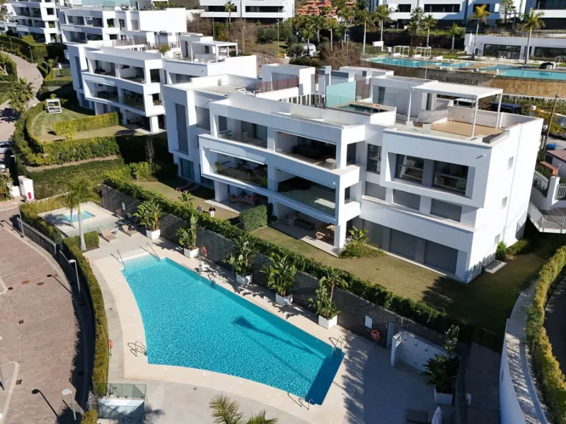 Situated in a gated development next to Santa Clara golf and minutes away from Marbella centre, this stunning modern penthouse has it all!
