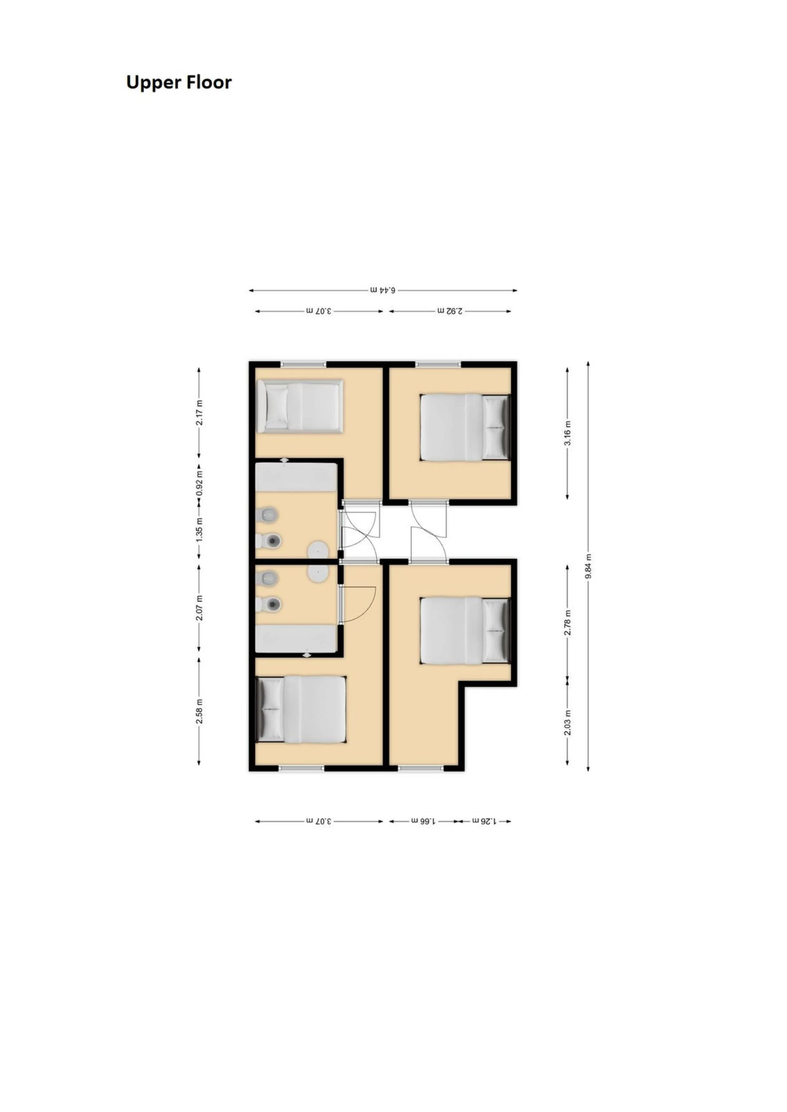 Prime location: Just 150m from the beach and close to all amenities.