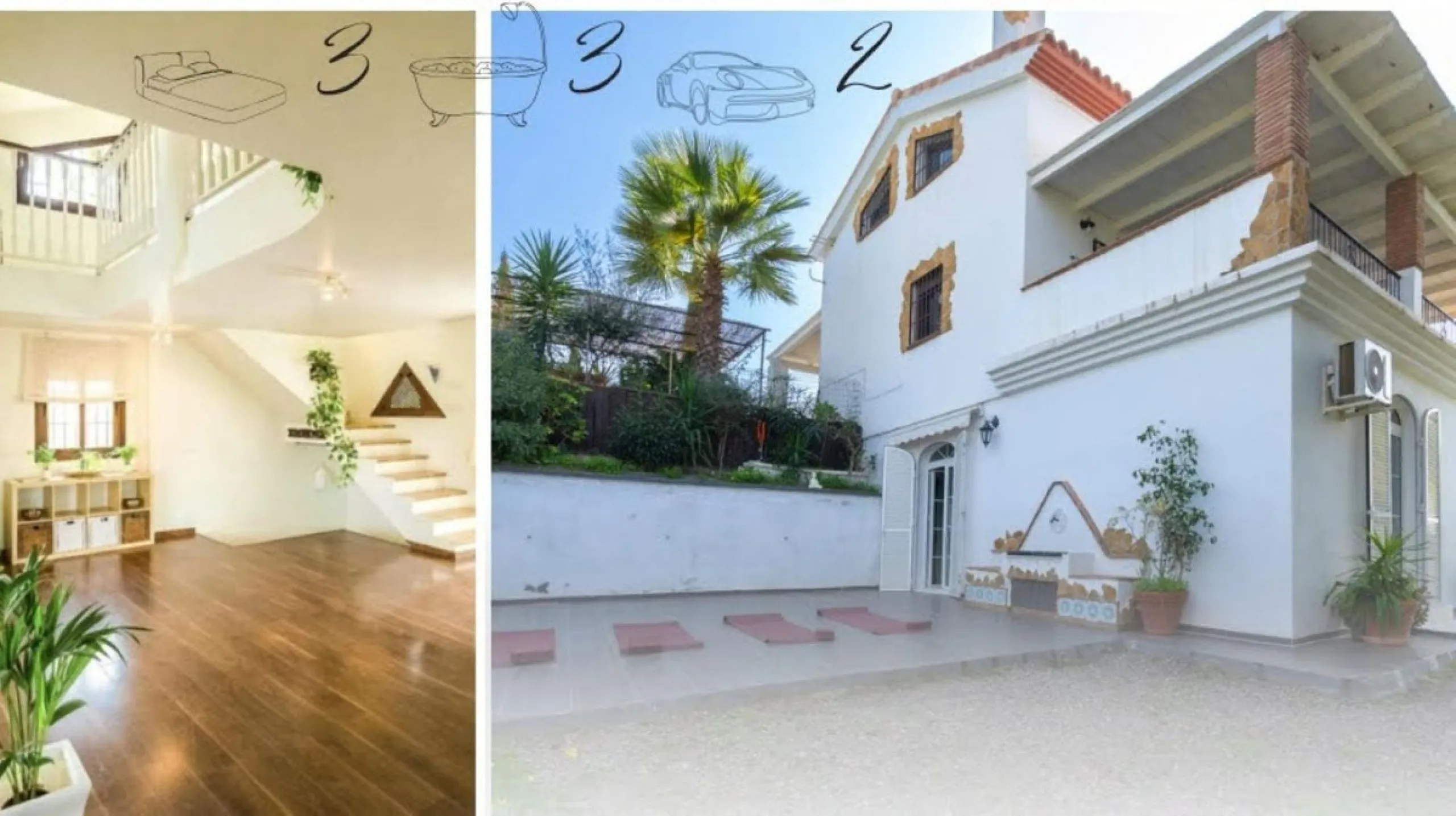 House - Finca - Cortijo в продаже в Coín, Málaga. В доме 3 спален и 3 ванных комнат. Площадь дома 233 м². Площадь участка 3700 м²