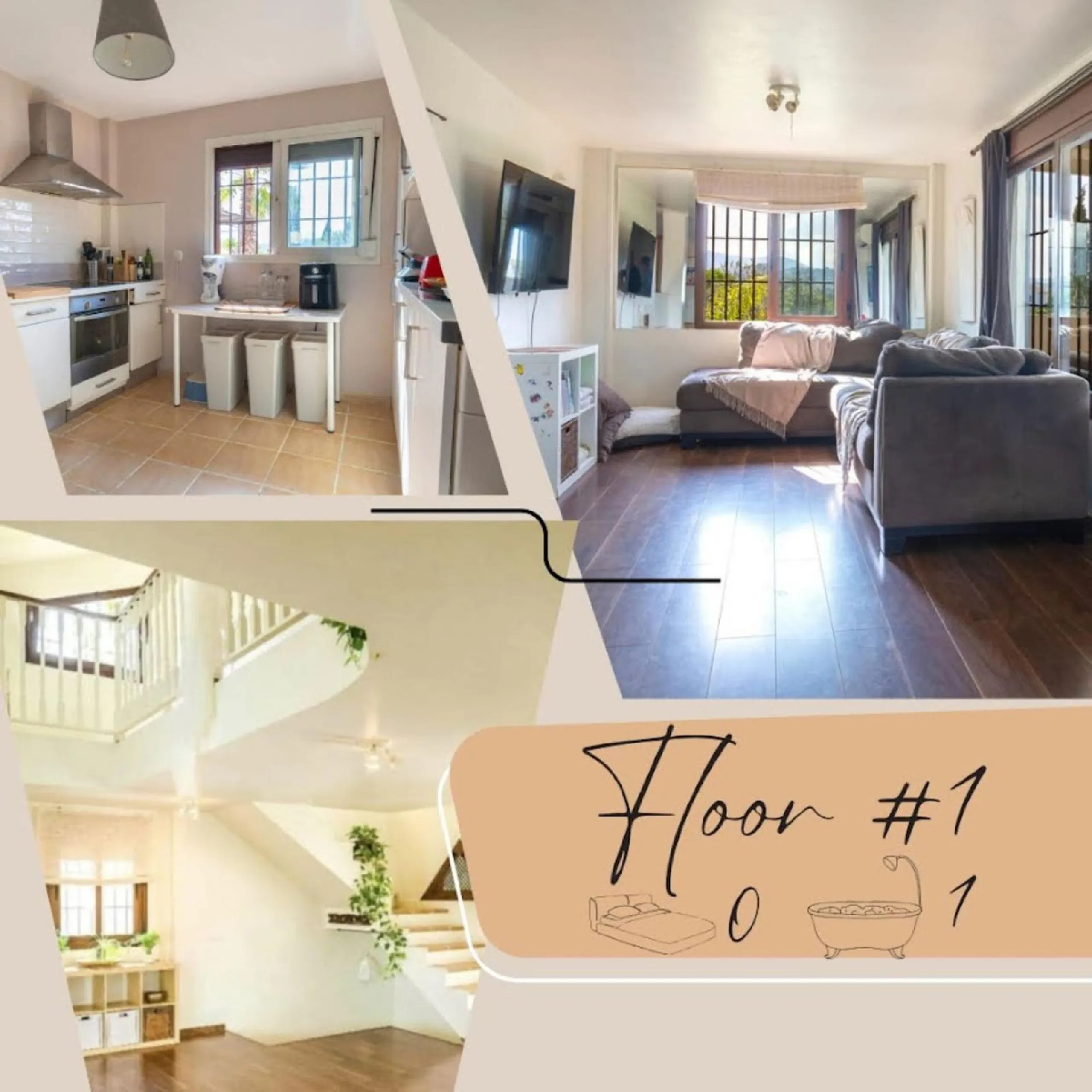 House - Finca - Cortijo в продаже в Coín, Málaga. В доме 3 спален и 3 ванных комнат. Площадь дома 233 м². Площадь участка 3700 м²