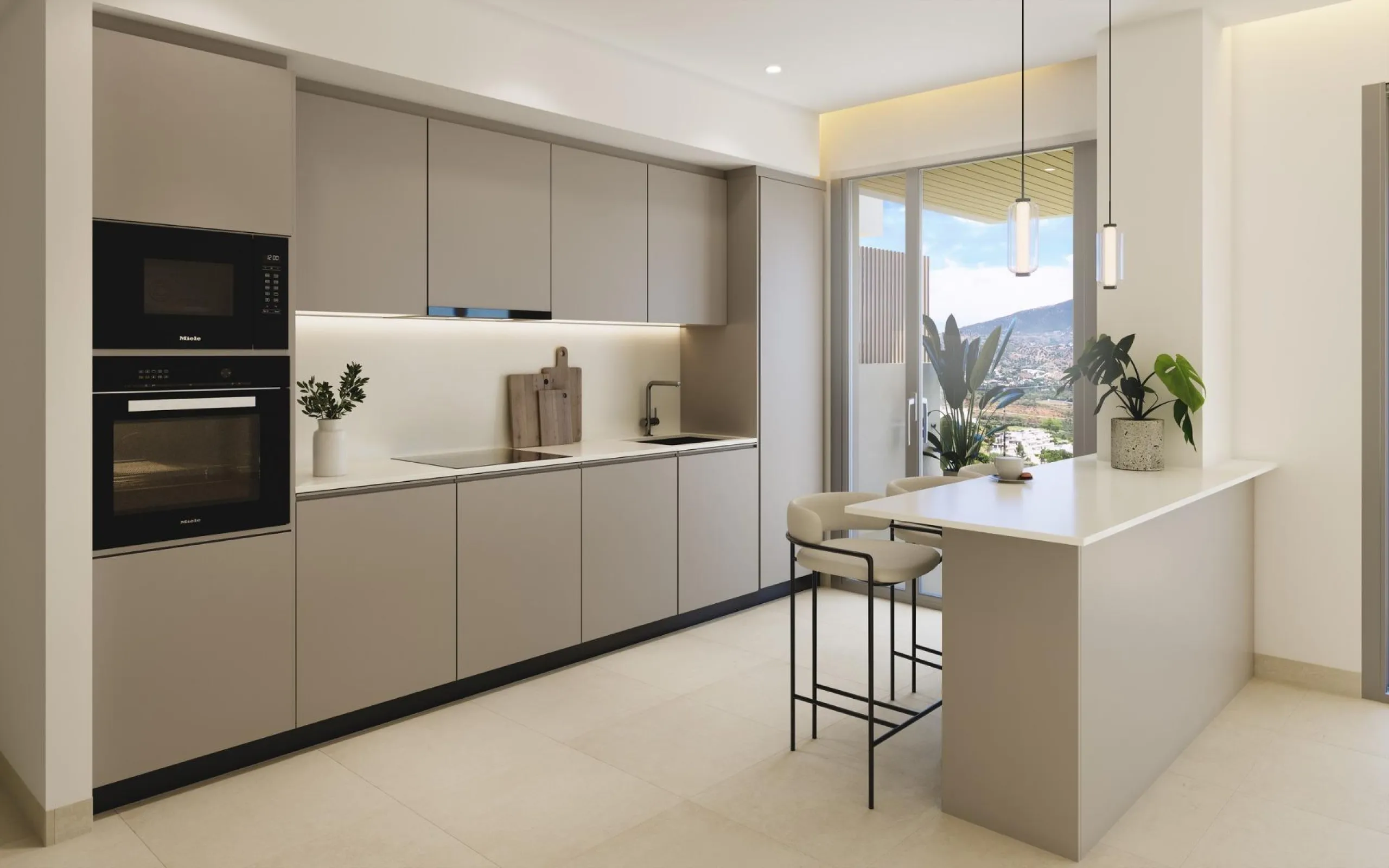 New Build Golf Front Apartments with Sea Views in La Cala de Mijas& & Exclusive Residential Living on the Front Line of La Cala Golf& This exceptional new build residential complex is located on the front line of the renowned La Cala Golf Resort,