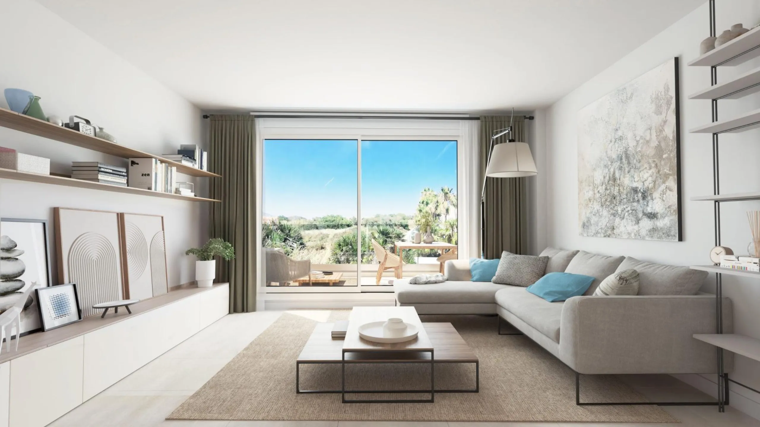 New Build Apartments Near the Beach in Las Lagunas de Mijas& & Modern Coastal Living Just Steps from the Sea& This exclusive new residential development is designed to offer comfort, quality and a relaxed Mediterranean lifestyle for you and your 