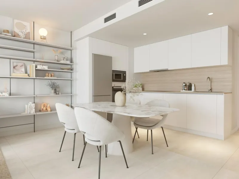 New Build Apartments Near the Beach in Las Lagunas de Mijas& & Modern Coastal Living Just Steps from the Sea& This exclusive new residential development is designed to offer comfort, quality and a relaxed Mediterranean lifestyle for you and your 