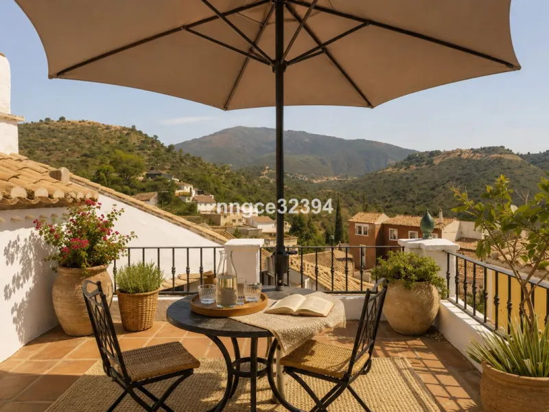 A truly special Andalusian village home, brimming with character, architectural charm, and timeless elegance, ideally positioned in the heart of Benahavís Pueblo. This distinctive property offers a rare blend of authentic village living with highly sought