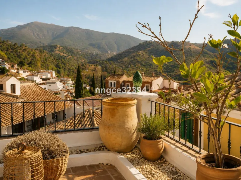A truly special Andalusian village home, brimming with character, architectural charm, and timeless elegance, ideally positioned in the heart of Benahavís Pueblo. This distinctive property offers a rare blend of authentic village living with highly sought