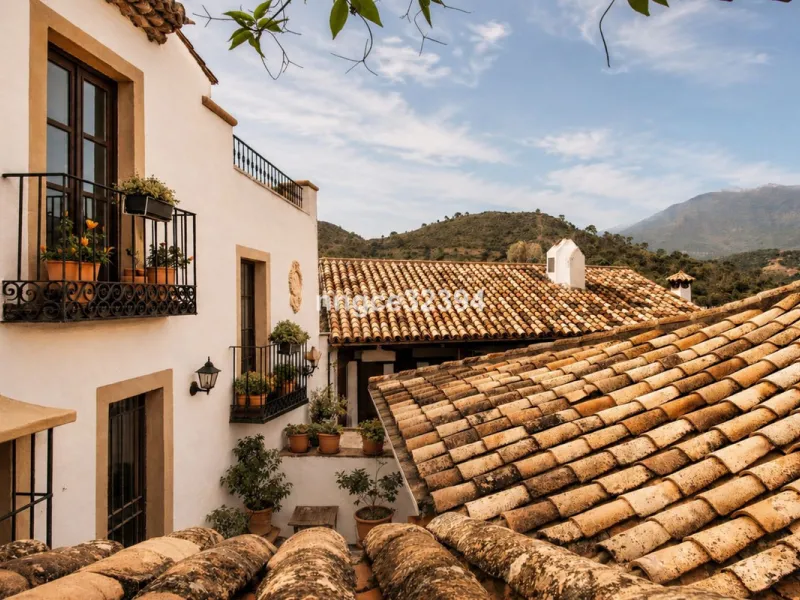 A truly special Andalusian village home, brimming with character, architectural charm, and timeless elegance, ideally positioned in the heart of Benahavís Pueblo. This distinctive property offers a rare blend of authentic village living with highly sought