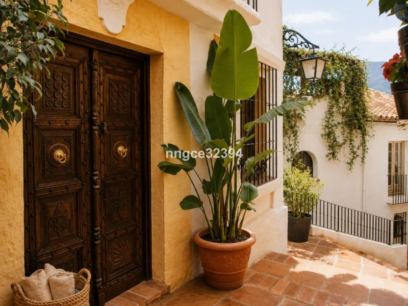 A truly special Andalusian village home, brimming with character, architectural charm, and timeless elegance, ideally positioned in the heart of Benahavís Pueblo. This distinctive property offers a rare blend of authentic village living with highly sought