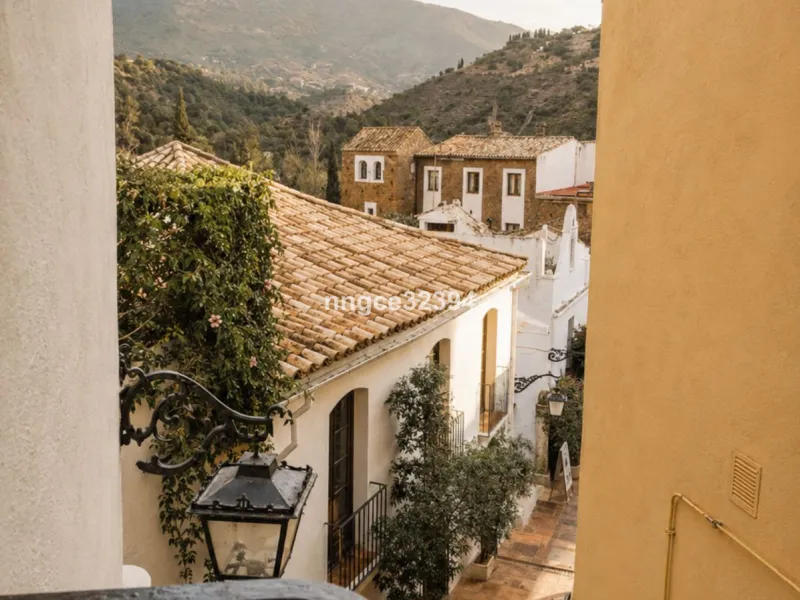 A truly special Andalusian village home, brimming with character, architectural charm, and timeless elegance, ideally positioned in the heart of Benahavís Pueblo. This distinctive property offers a rare blend of authentic village living with highly sought