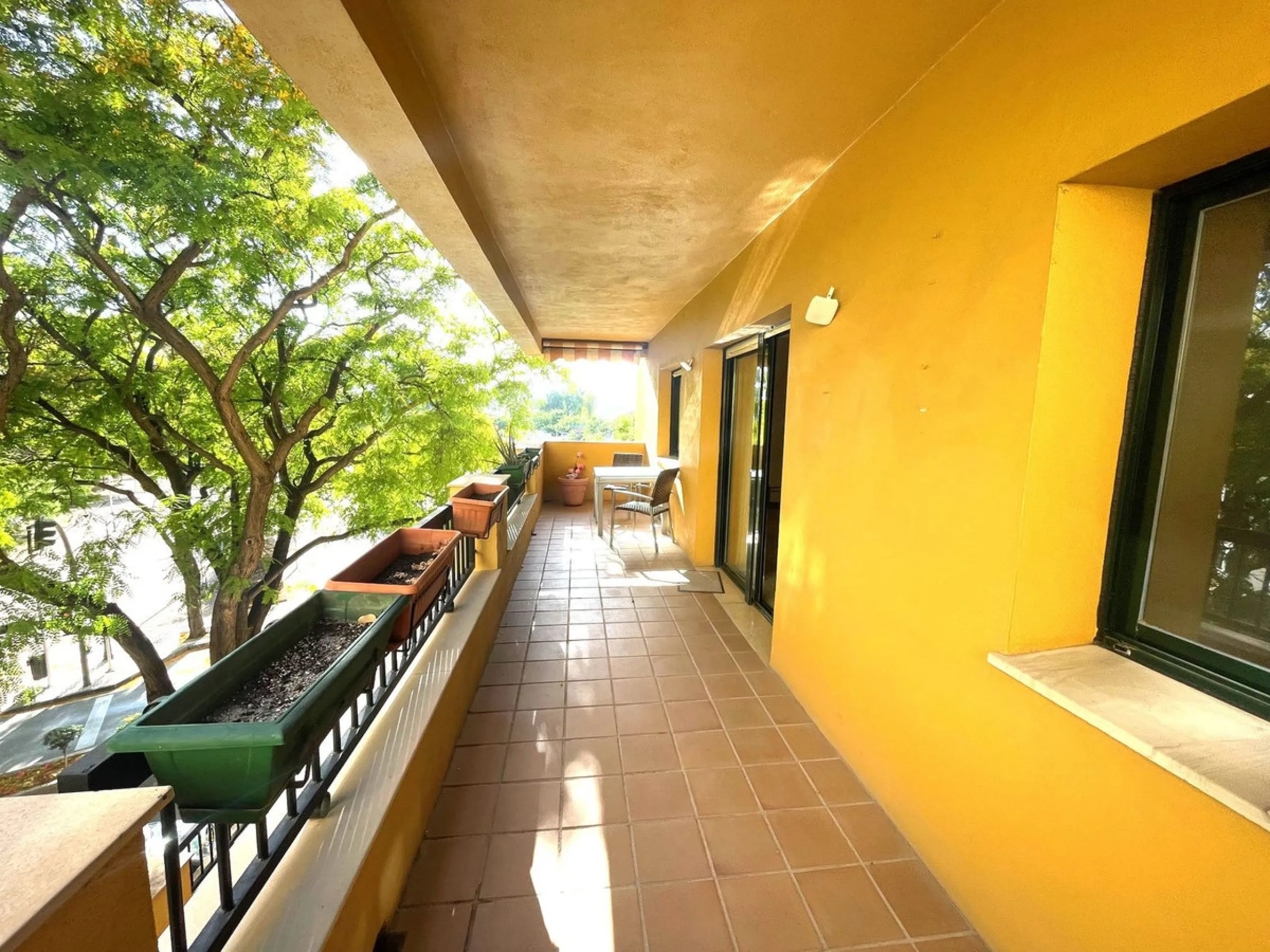 This wonderful apartment in the heart of San Pedro center combines comfort, style, and an unbeatable location. It is in perfect condition and ready to move in, offering a spacious living room with access to a terrace with open views of the mountains and t
