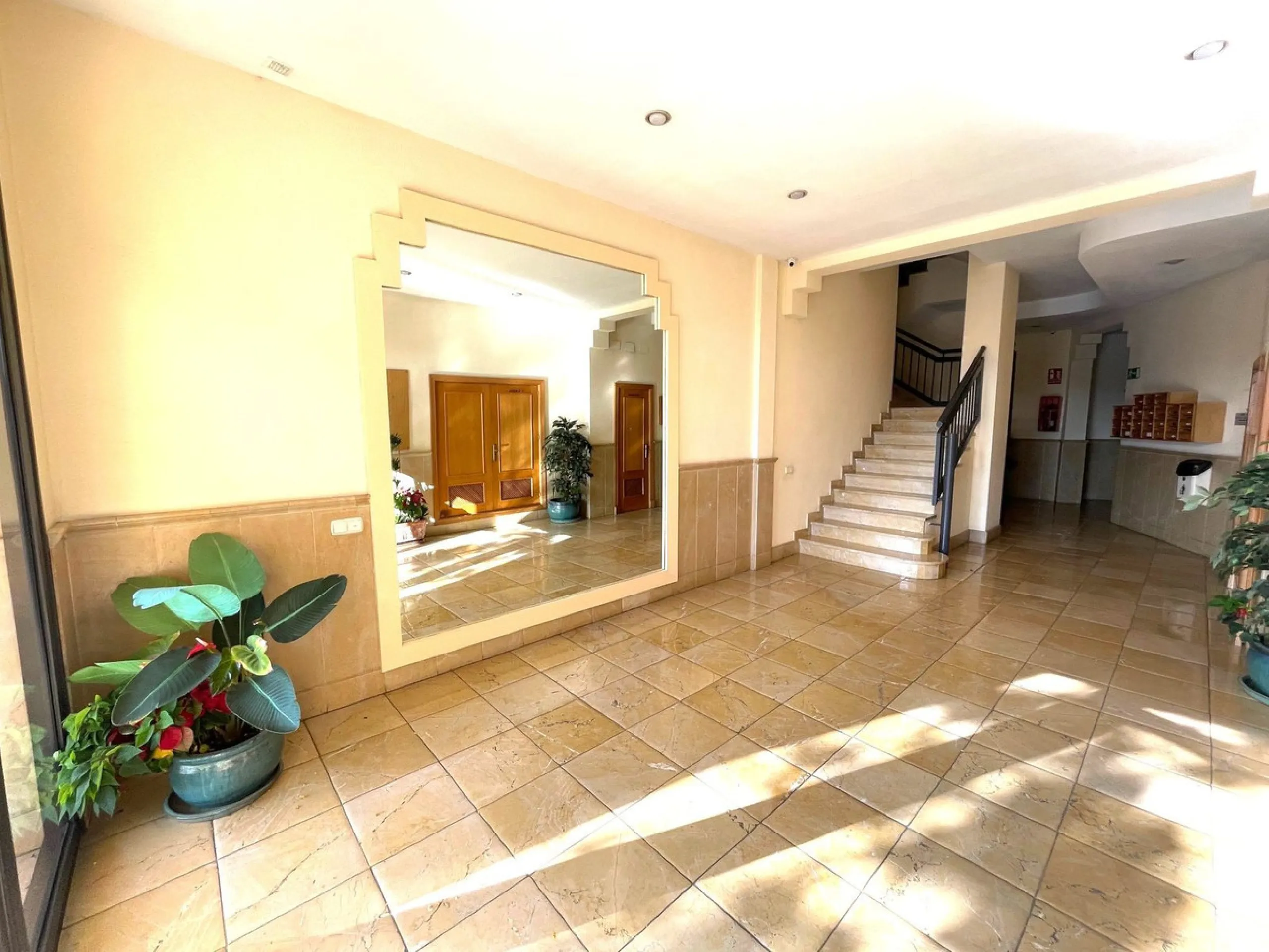 This wonderful apartment in the heart of San Pedro center combines comfort, style, and an unbeatable location. It is in perfect condition and ready to move in, offering a spacious living room with access to a terrace with open views of the mountains and t