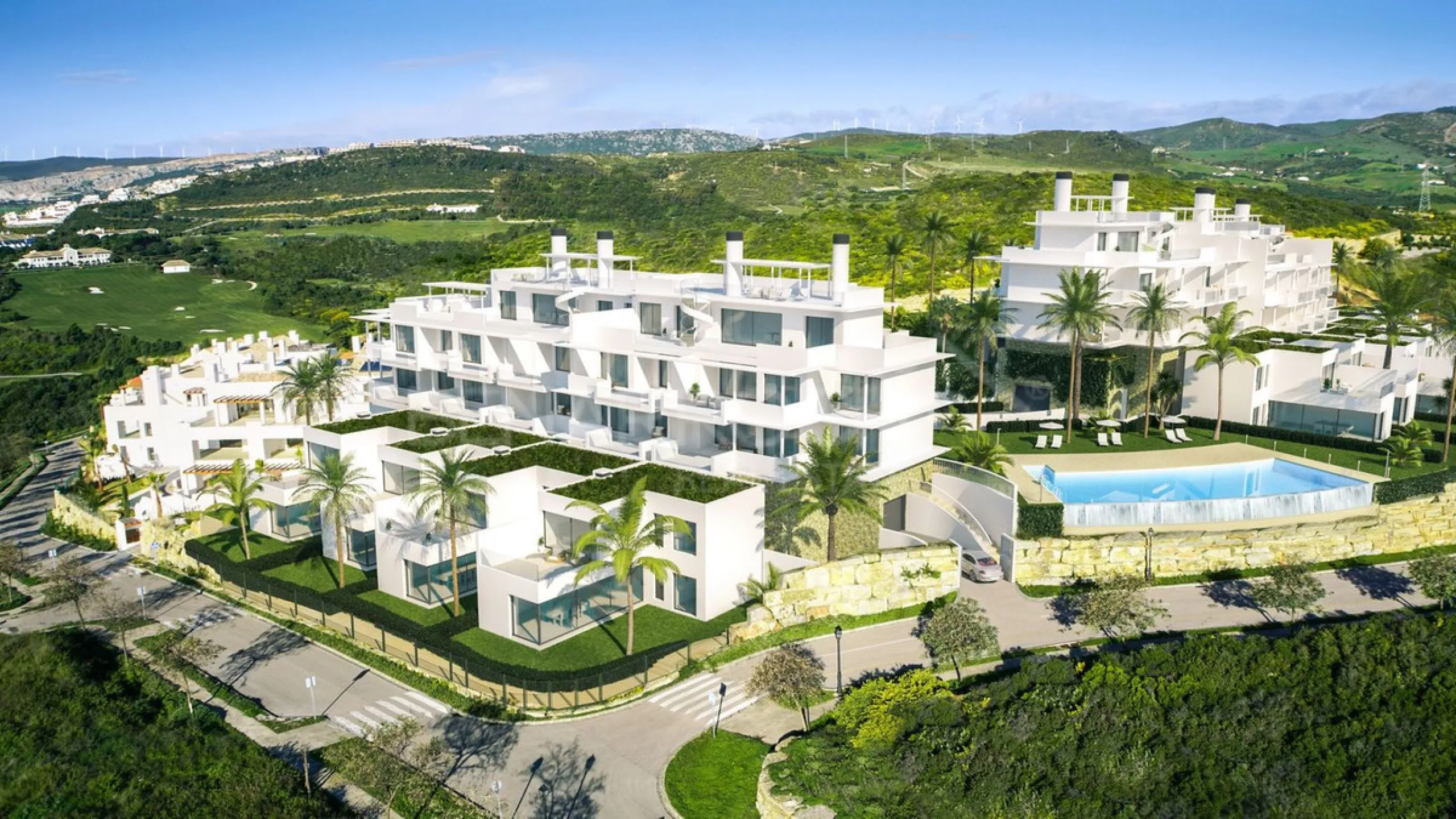 Contemporary Elegance at Finca Cortesin – Luxury Golf-Front Duplex