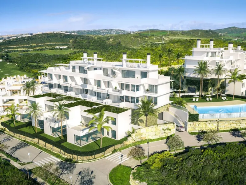 Contemporary Elegance at Finca Cortesin – Luxury Golf-Front Duplex
