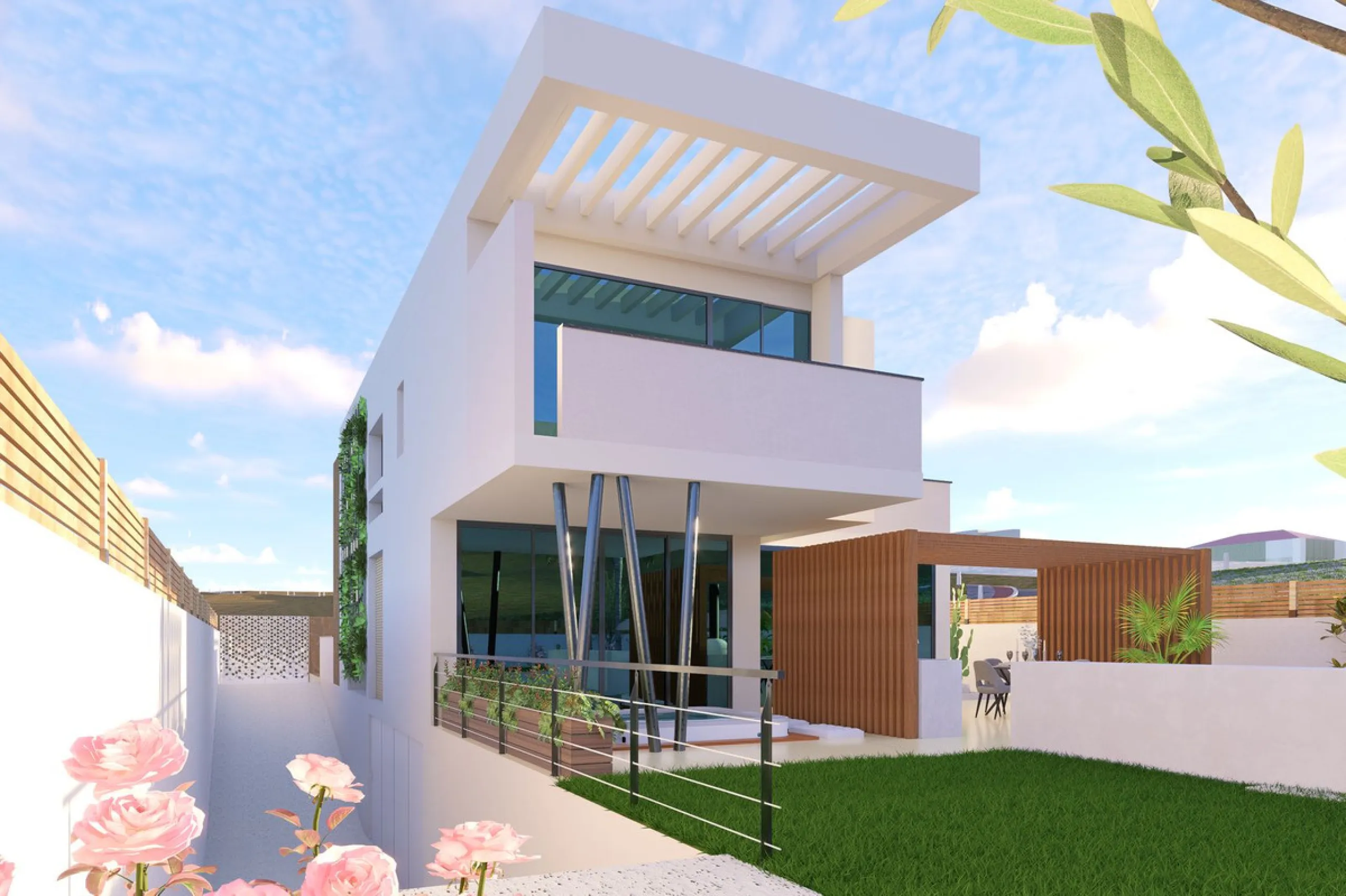 Urban plot of 806 m² located in Casares Costa, one of the most sought-after and rapidly expanding areas of the Costa del Sol. The plot offers a maximum buildability of 229.45 m² and includes a project for a detached single-family home of up to two floors,