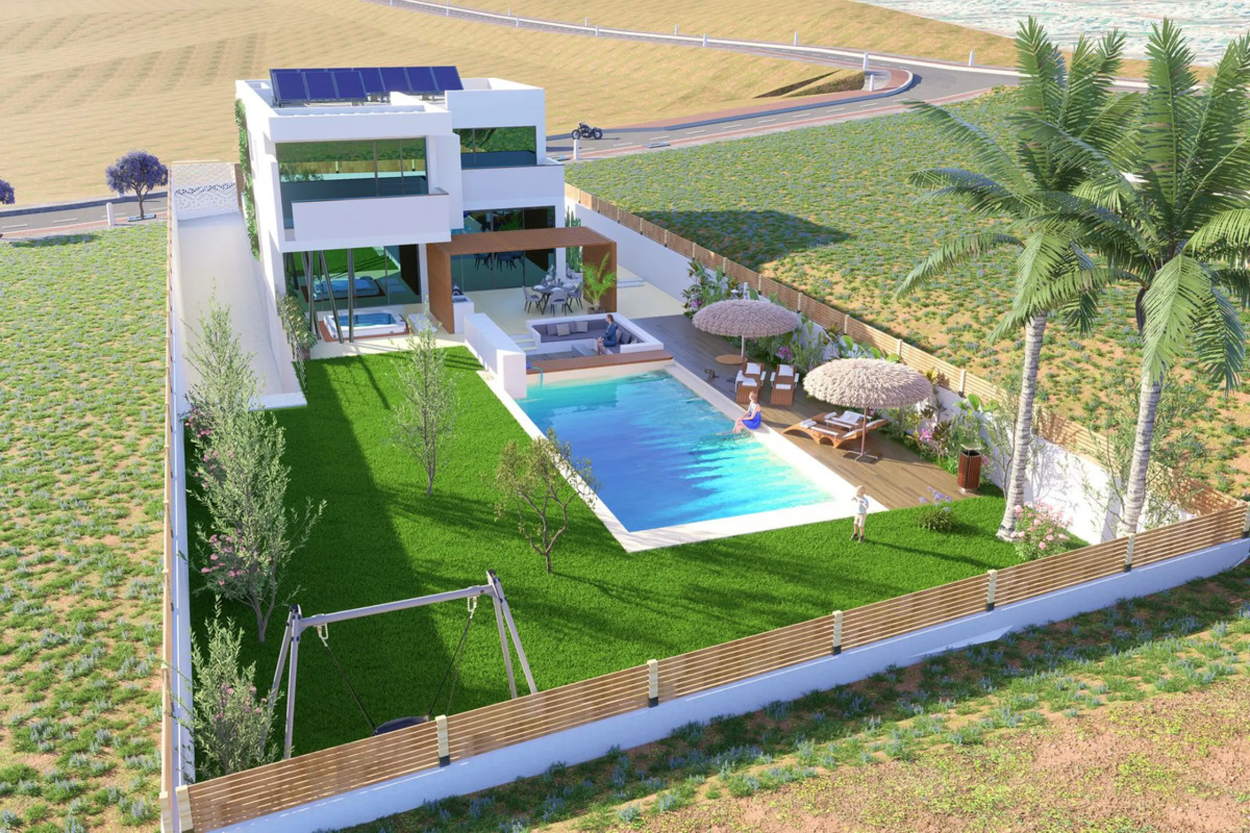 Urban plot of 806 m² located in Casares Costa, one of the most sought-after and rapidly expanding areas of the Costa del Sol. The plot offers a maximum buildability of 229.45 m² and includes a project for a detached single-family home of up to two floors,