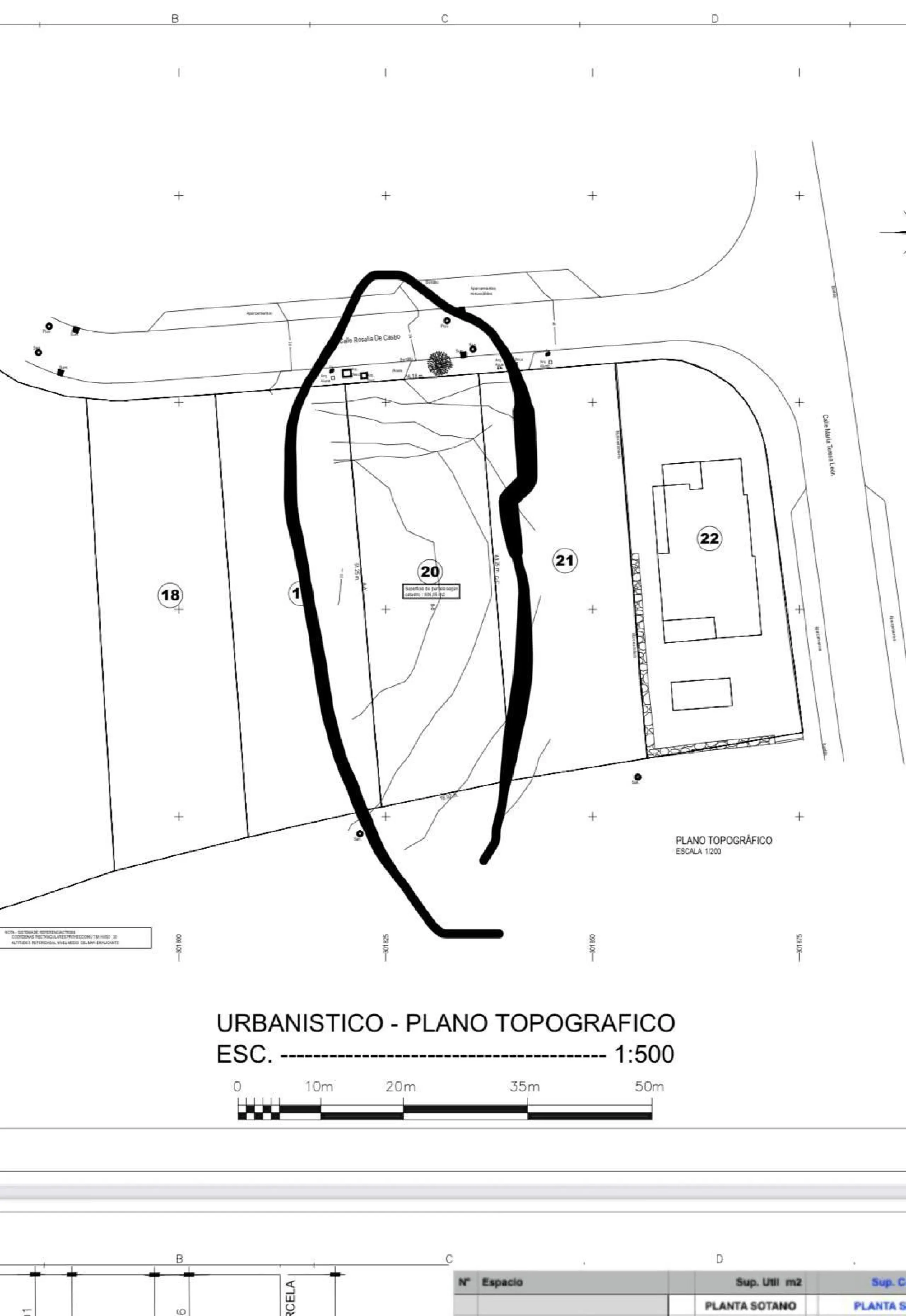 Urban plot of 806 m² located in Casares Costa, one of the most sought-after and rapidly expanding areas of the Costa del Sol. The plot offers a maximum buildability of 229.45 m² and includes a project for a detached single-family home of up to two floors,