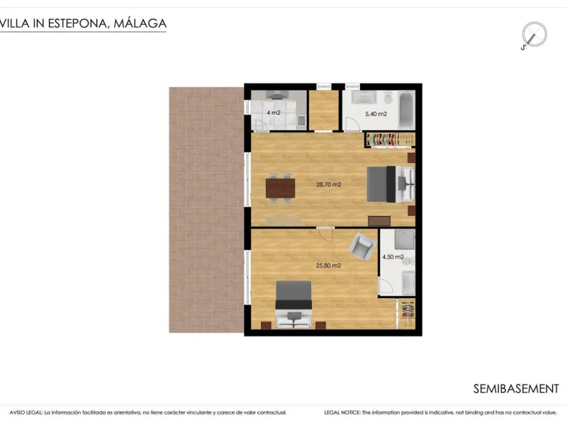 Magnificent property with sea views and