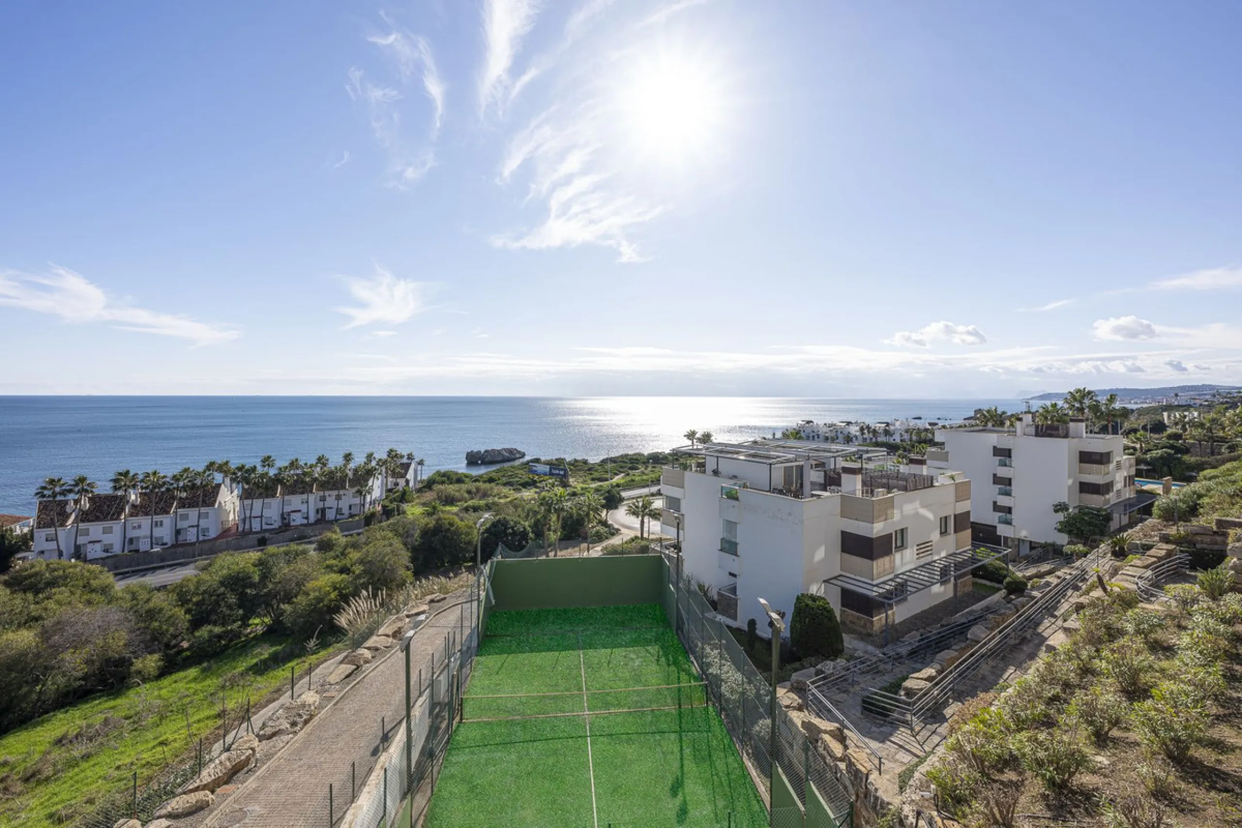 Exclusive apartment with frontal sea views in Camarate Golf – Casares Costa