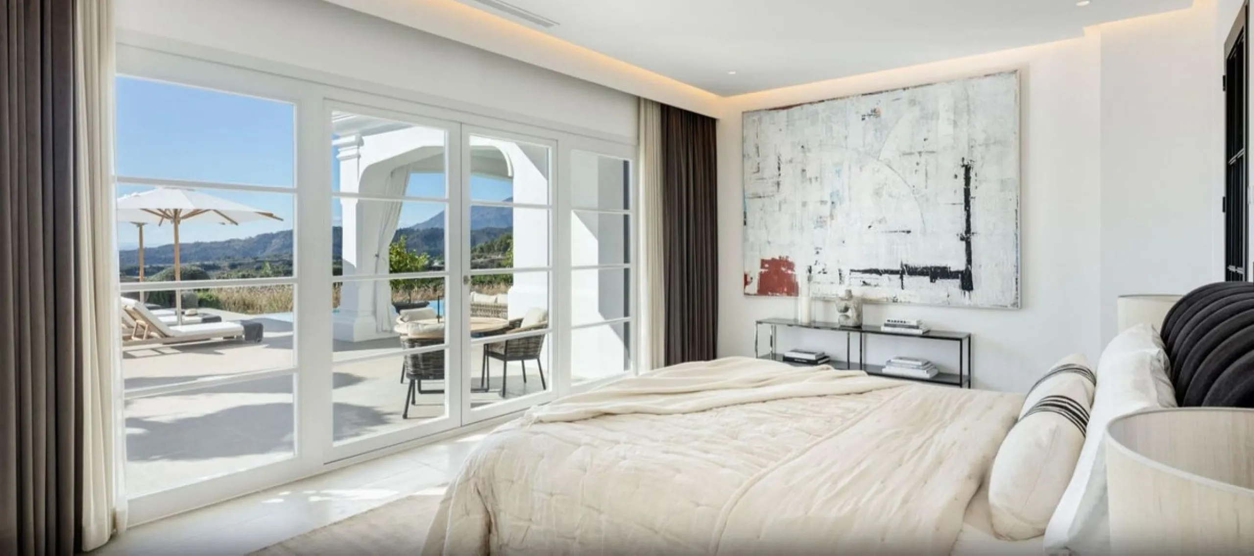 Set within the prestigious, 24-hour secure enclave of the Marbella Club Golf Resort, this Andalusian-inspired yet contemporary mansion offers an extraordinary fusion of timeless elegance and modern luxury. The exclusive resort is home to an exceptional 18