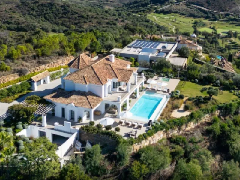 Set within the prestigious, 24-hour secure enclave of the Marbella Club Golf Resort, this Andalusian-inspired yet contemporary mansion offers an extraordinary fusion of timeless elegance and modern luxury. The exclusive resort is home to an exceptional 18