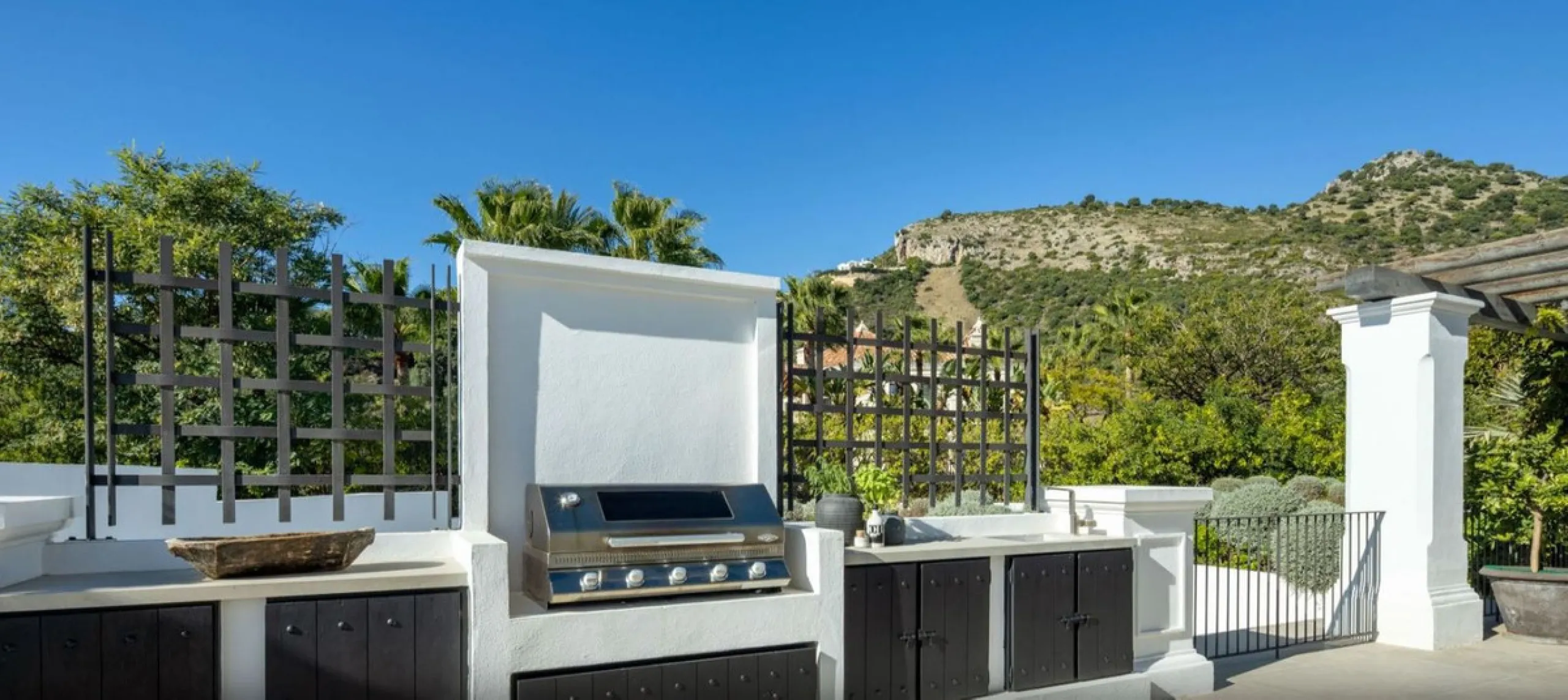 Set within the prestigious, 24-hour secure enclave of the Marbella Club Golf Resort, this Andalusian-inspired yet contemporary mansion offers an extraordinary fusion of timeless elegance and modern luxury. The exclusive resort is home to an exceptional 18