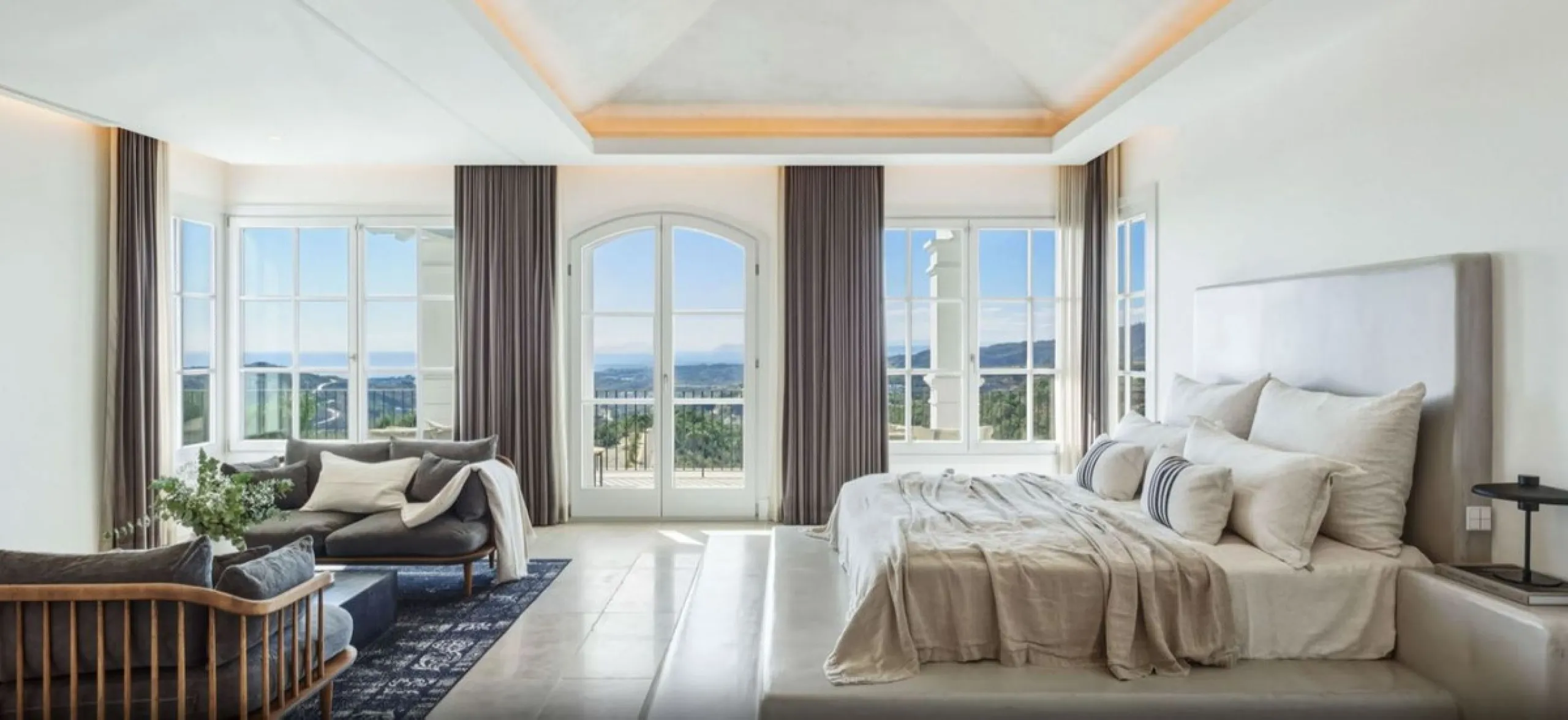 Set within the prestigious, 24-hour secure enclave of the Marbella Club Golf Resort, this Andalusian-inspired yet contemporary mansion offers an extraordinary fusion of timeless elegance and modern luxury. The exclusive resort is home to an exceptional 18