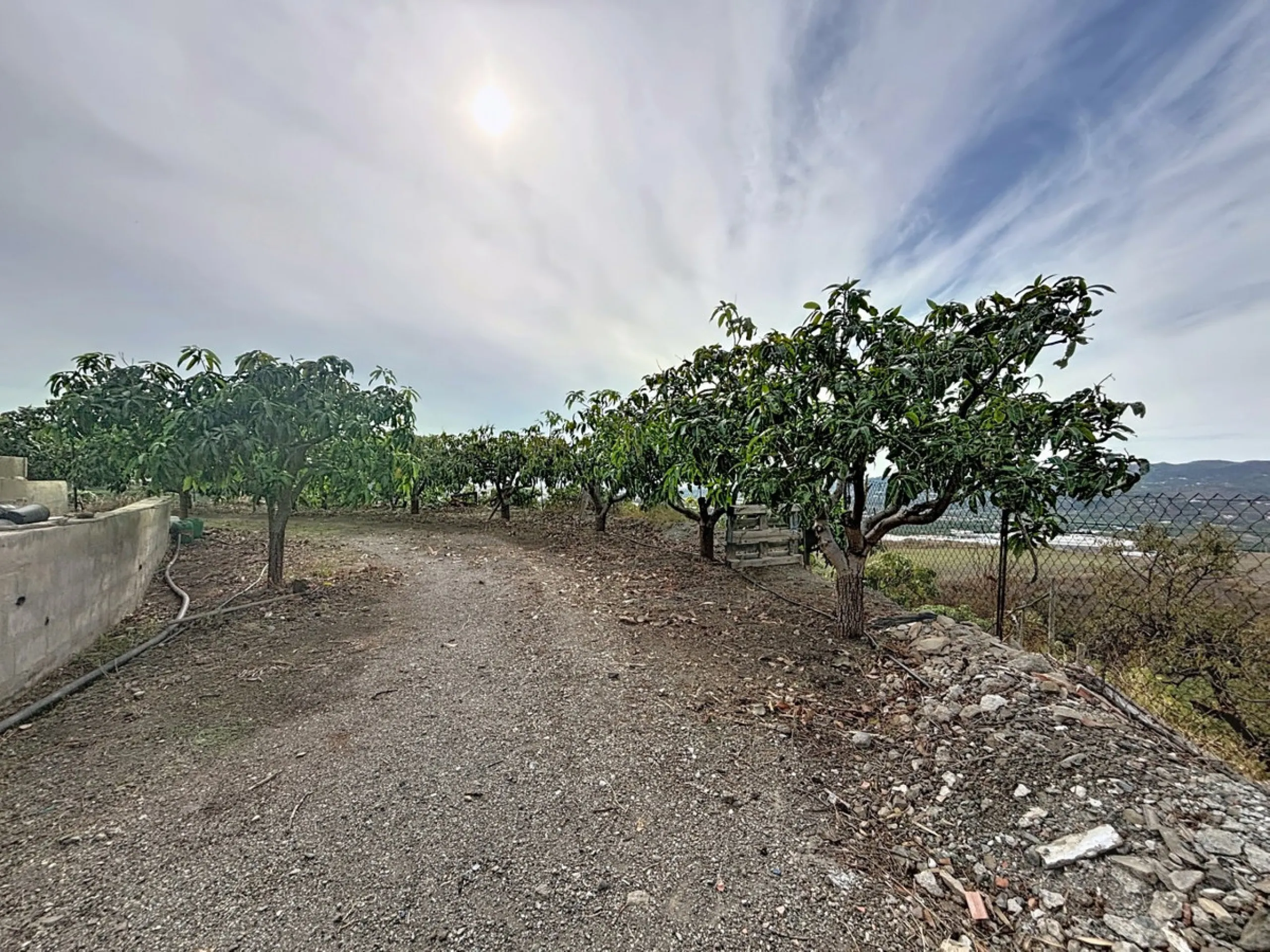 This finca in Vélez-Málaga offers a privileged setting, plenty of space, and excellent potential both as a family home and for agricultural use. The main house features 3 bedrooms on the main floor, a full bathroom, and a guest toilet. The kitchen is sepa