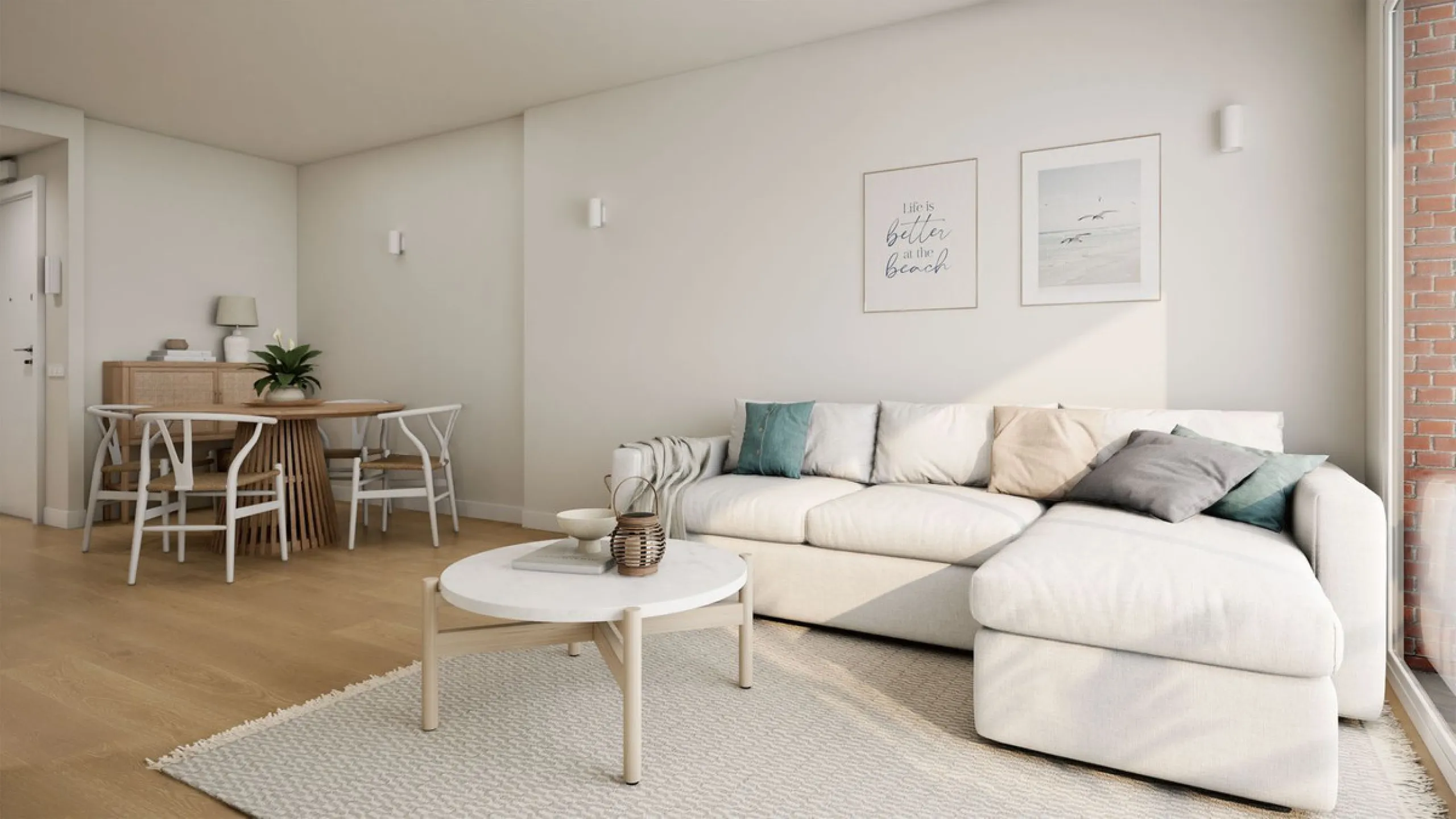Apartment for sale between the Marina and Fuengirola city center, next to the beach