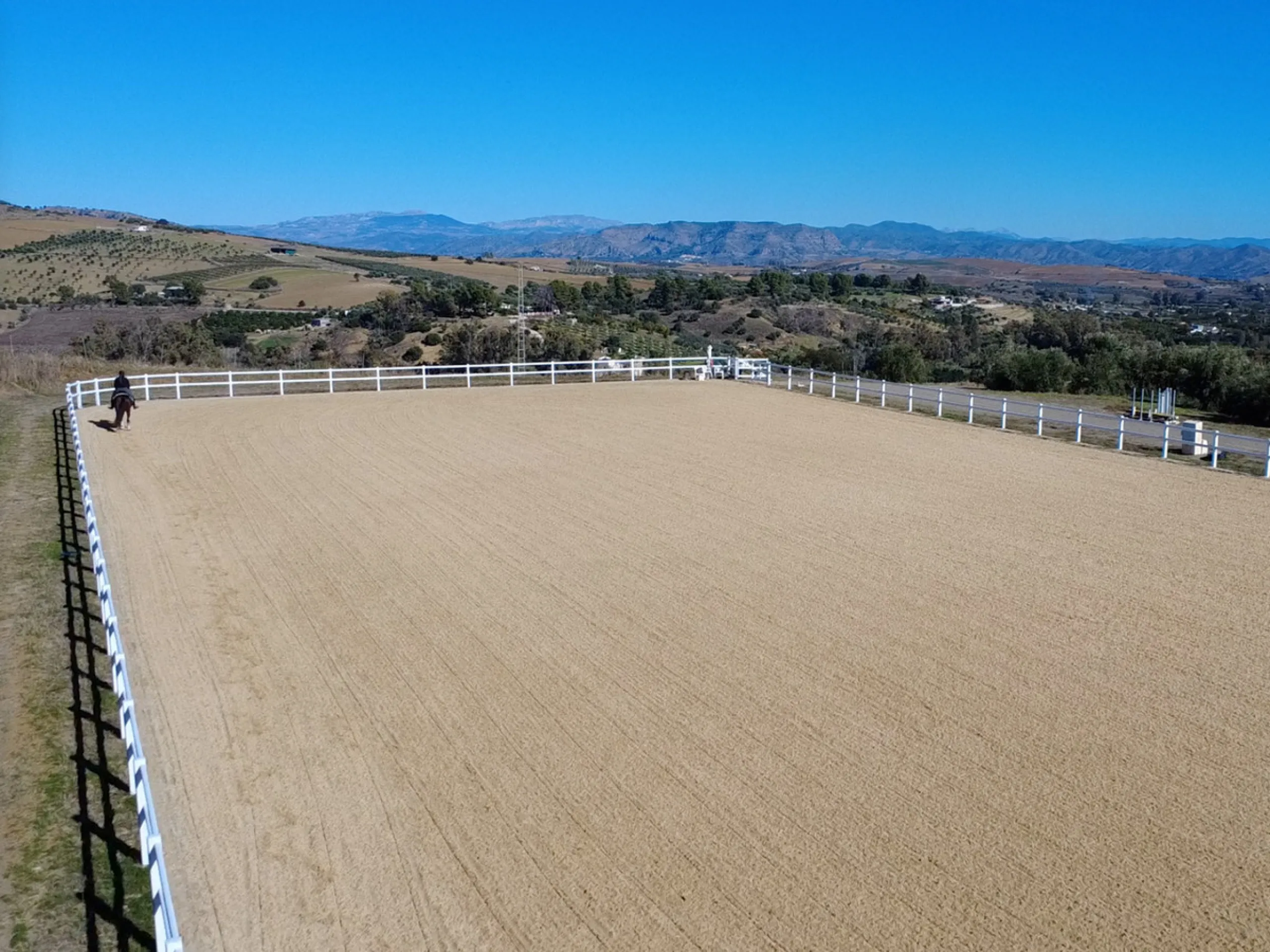 Exceptional equestrian estate for sale in Coín with four independent homes and full professional facilities.