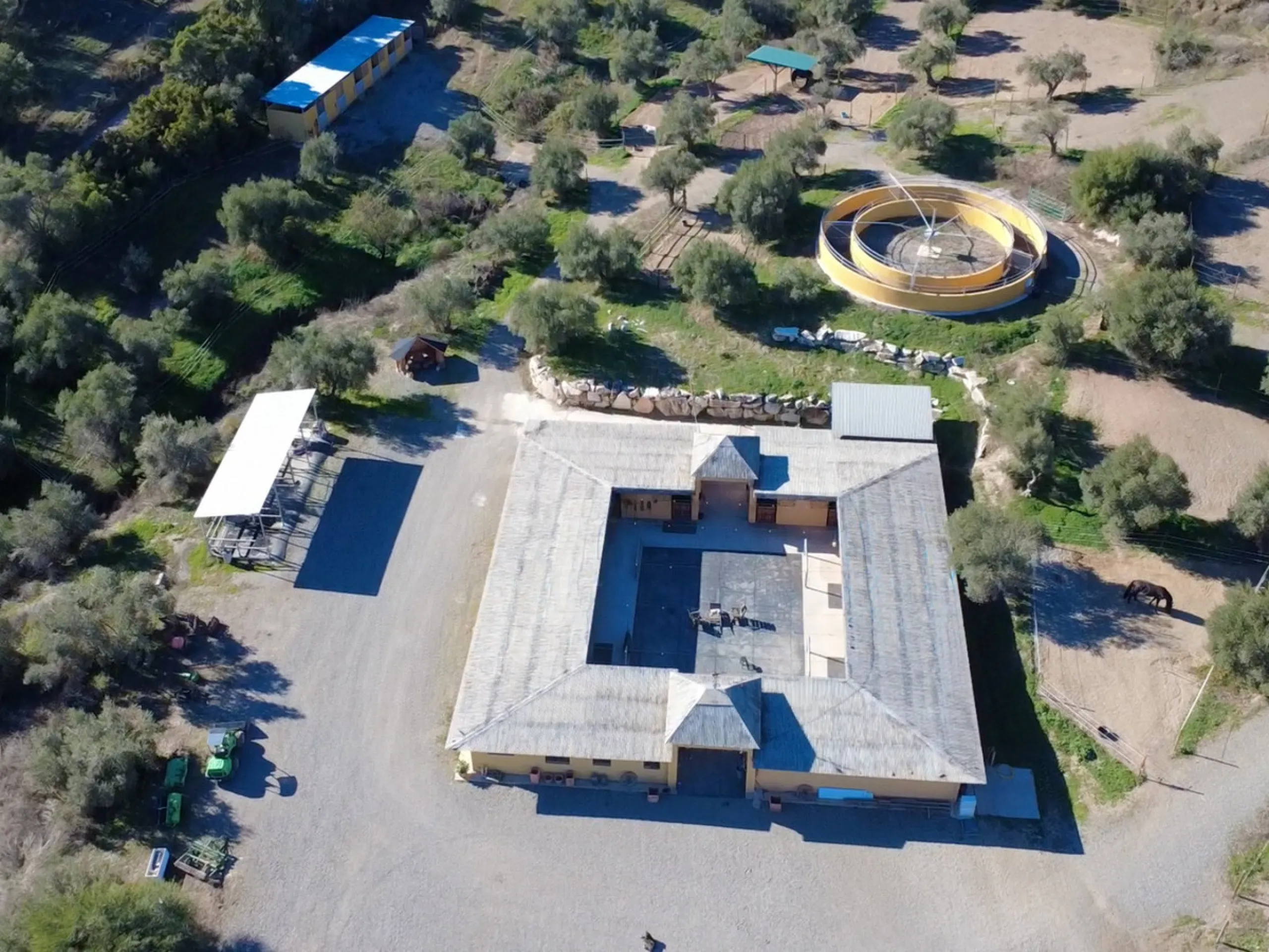 Exceptional equestrian estate for sale in Coín with four independent homes and full professional facilities.