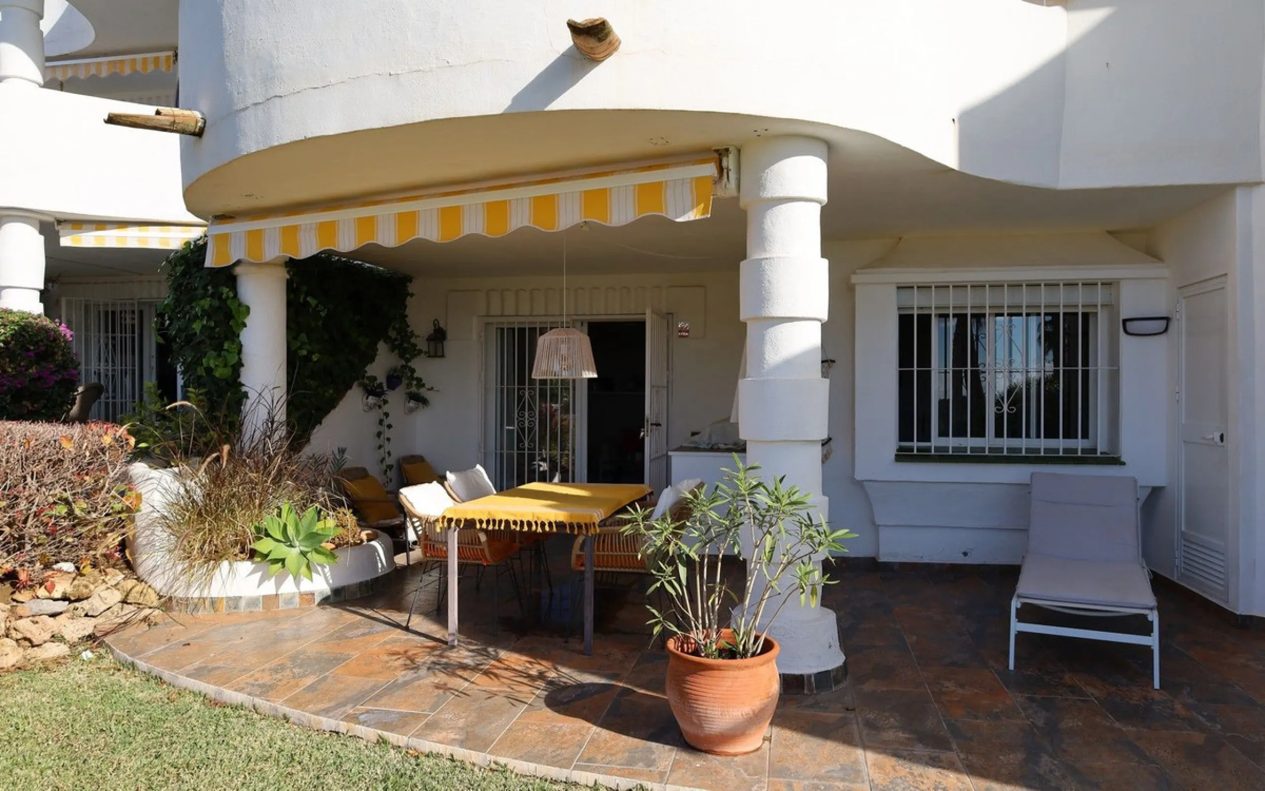 Apartment - Ground Floor Apartment в продаже в Mijas, Málaga. В доме 2 спален и 2 ванных комнат. Площадь дома 82 м²