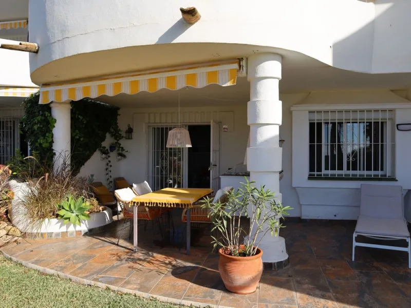 Apartment - Ground Floor Apartment в продаже в Mijas, Málaga. В доме 2 спален и 2 ванных комнат. Площадь дома 82 м²
