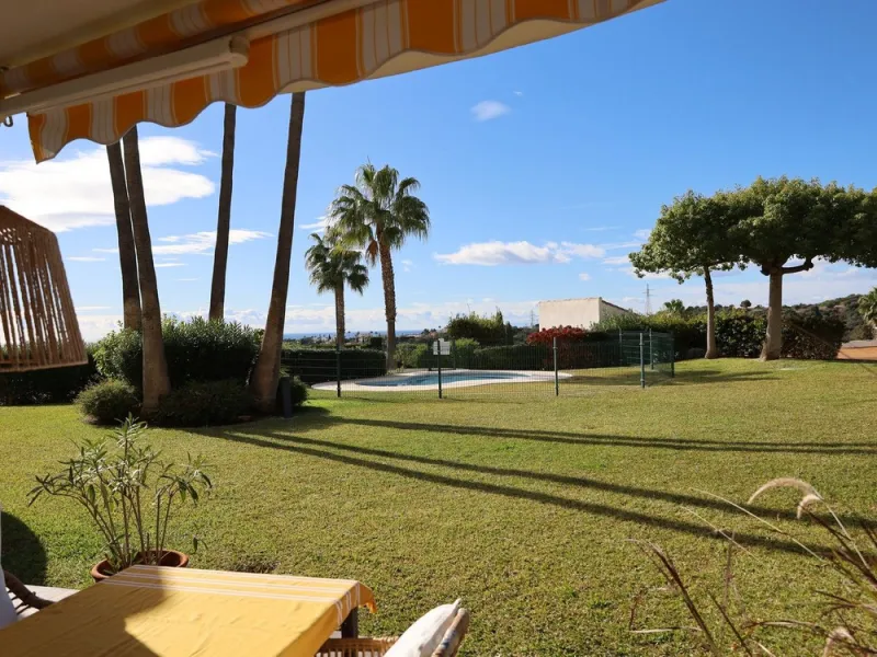 Apartment - Ground Floor Apartment в продаже в Mijas, Málaga. В доме 2 спален и 2 ванных комнат. Площадь дома 82 м²